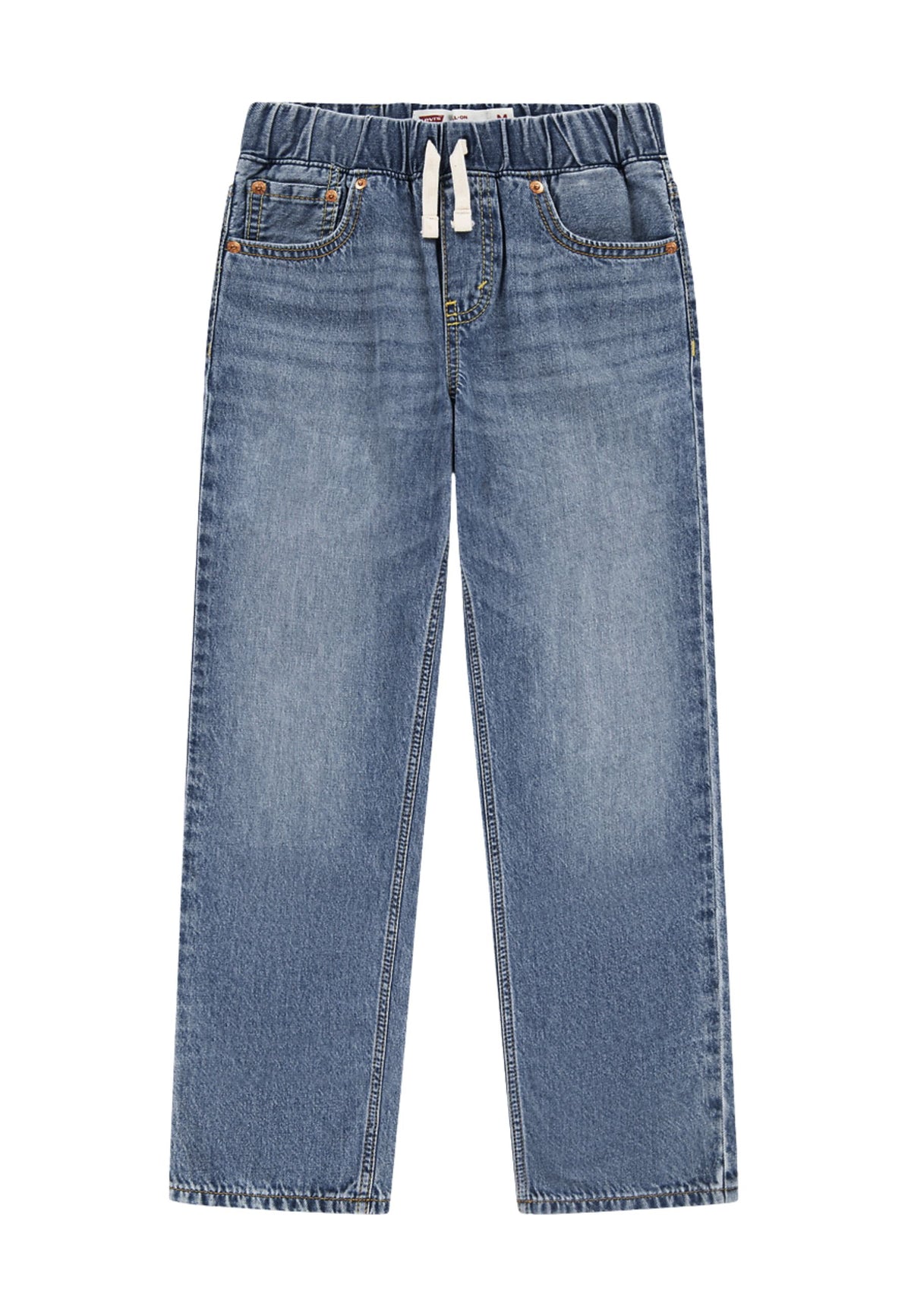 LVB PULL ON STAY LOOSE TAPER - INDIGO CHAMPION