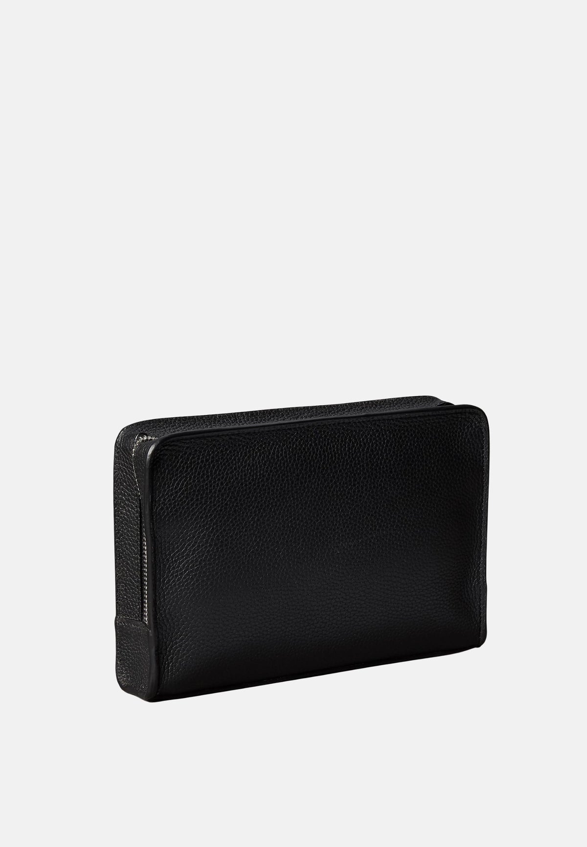 FOIL EMBOSS SMALL WASHBAG - NERO