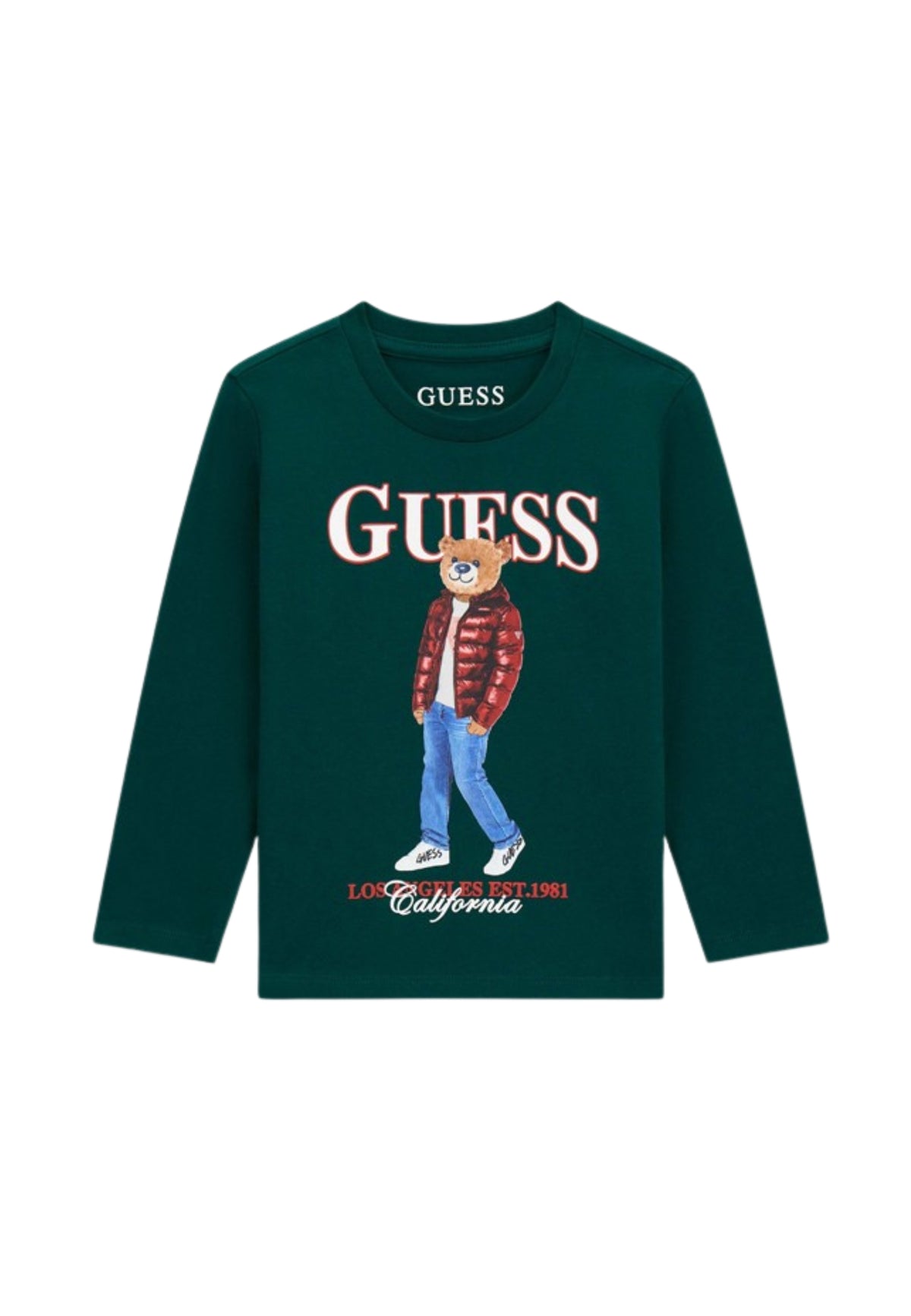 LS T-SHIRT - DARK JADE