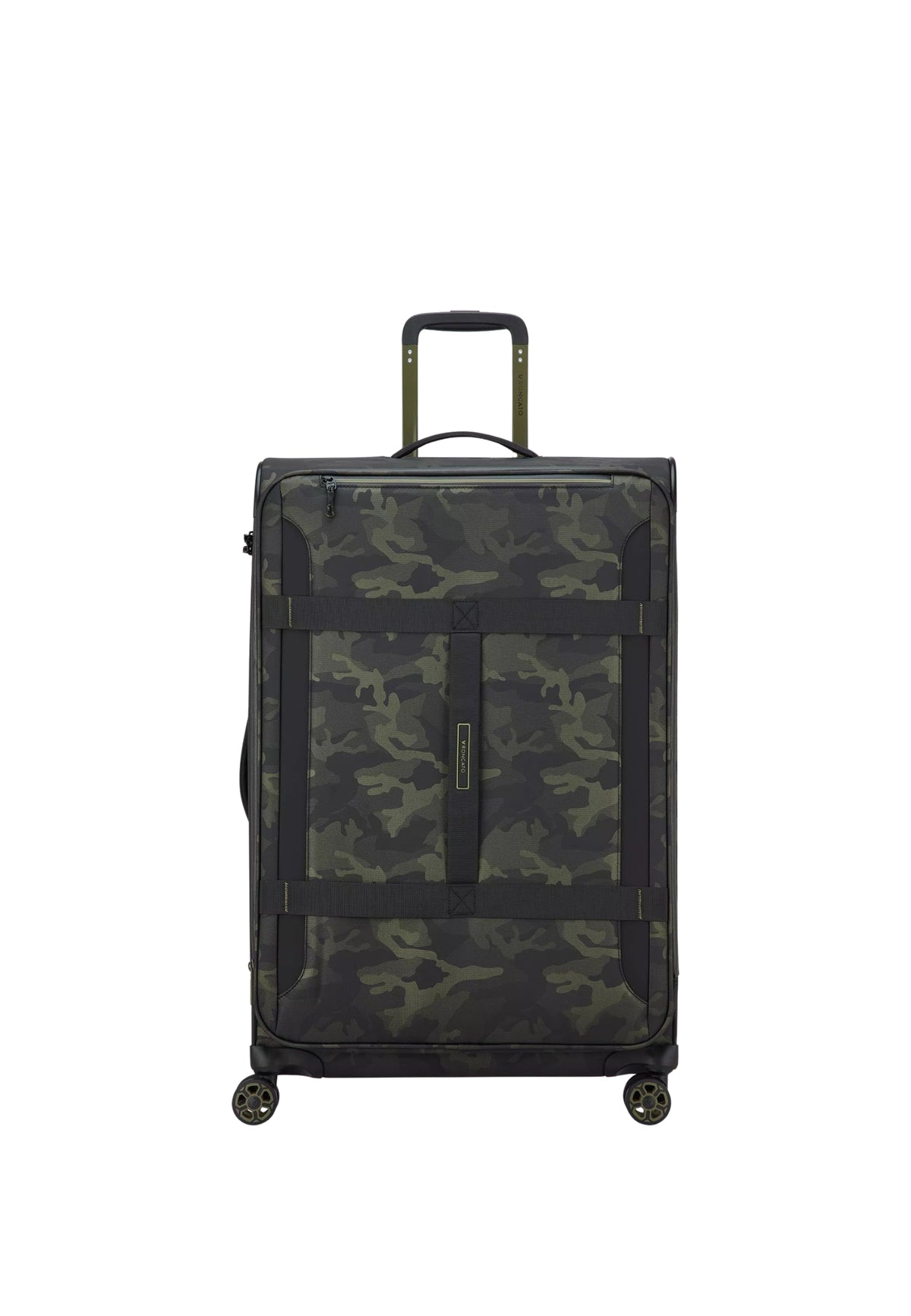 TROLLEY GRANDE 4R 78X48X31/36 EXP. NORWAY - VERDE MILITARE