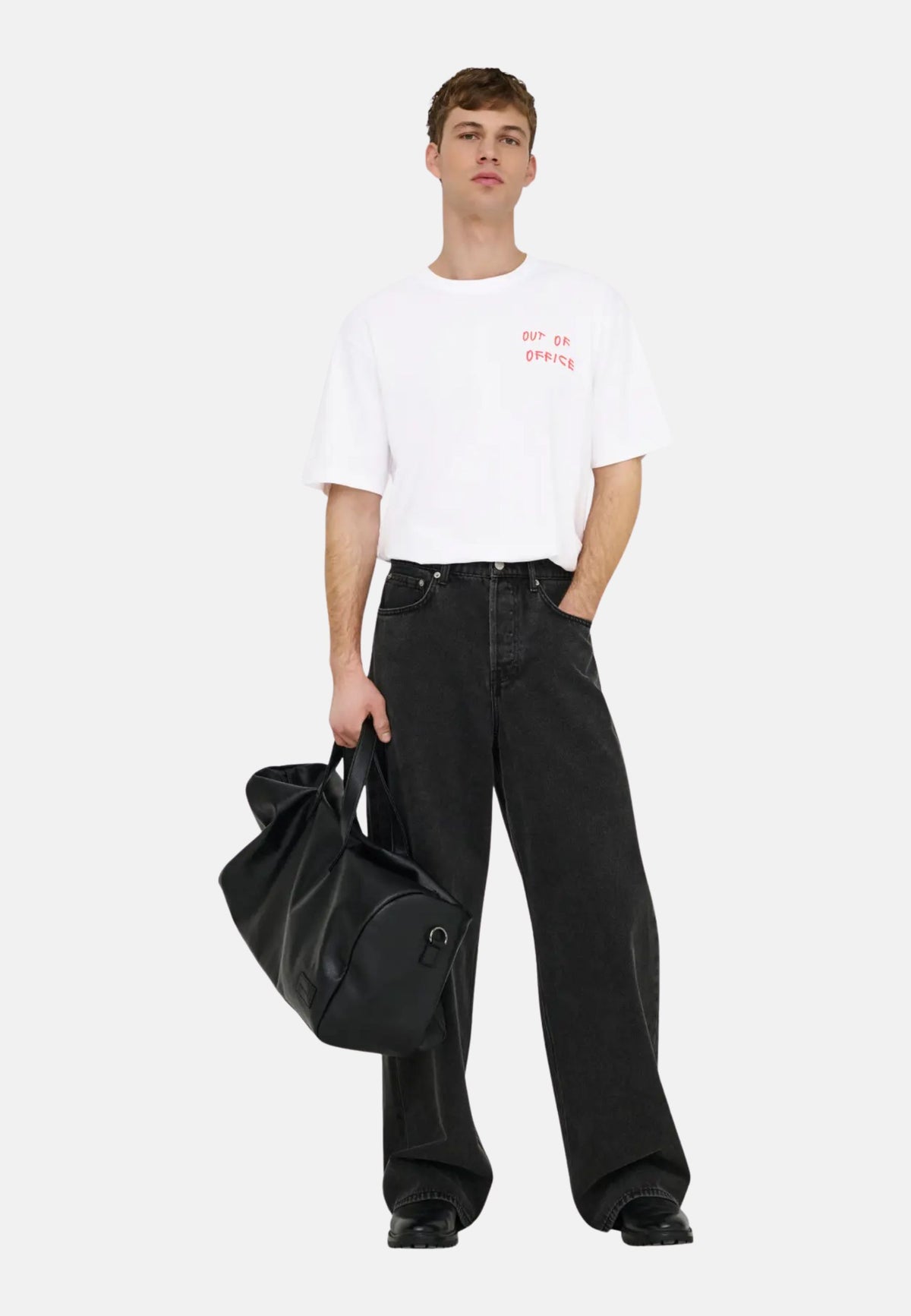 ONSALEX PASSA RLX SS TEE - BRIGHT WHITE/OUT OF OFF