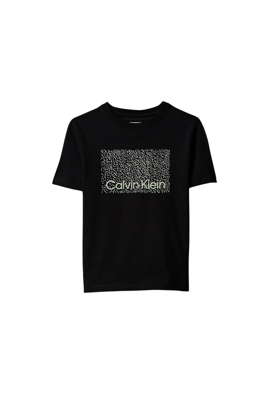 PERFORATION SS T-SHIRT - BLACK