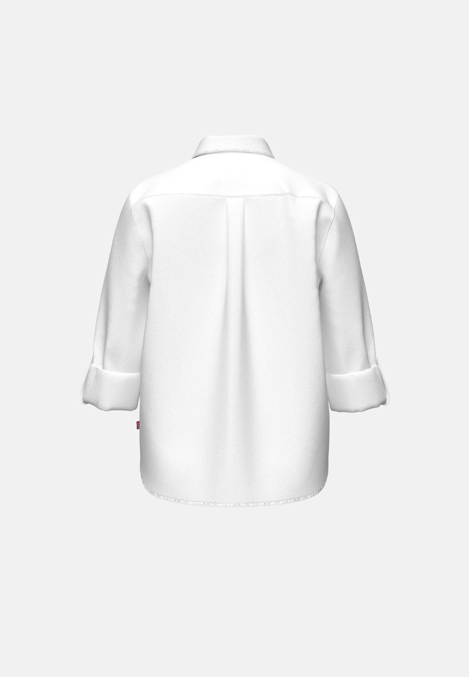 ELAINE UTILITY SHIRT - bianco