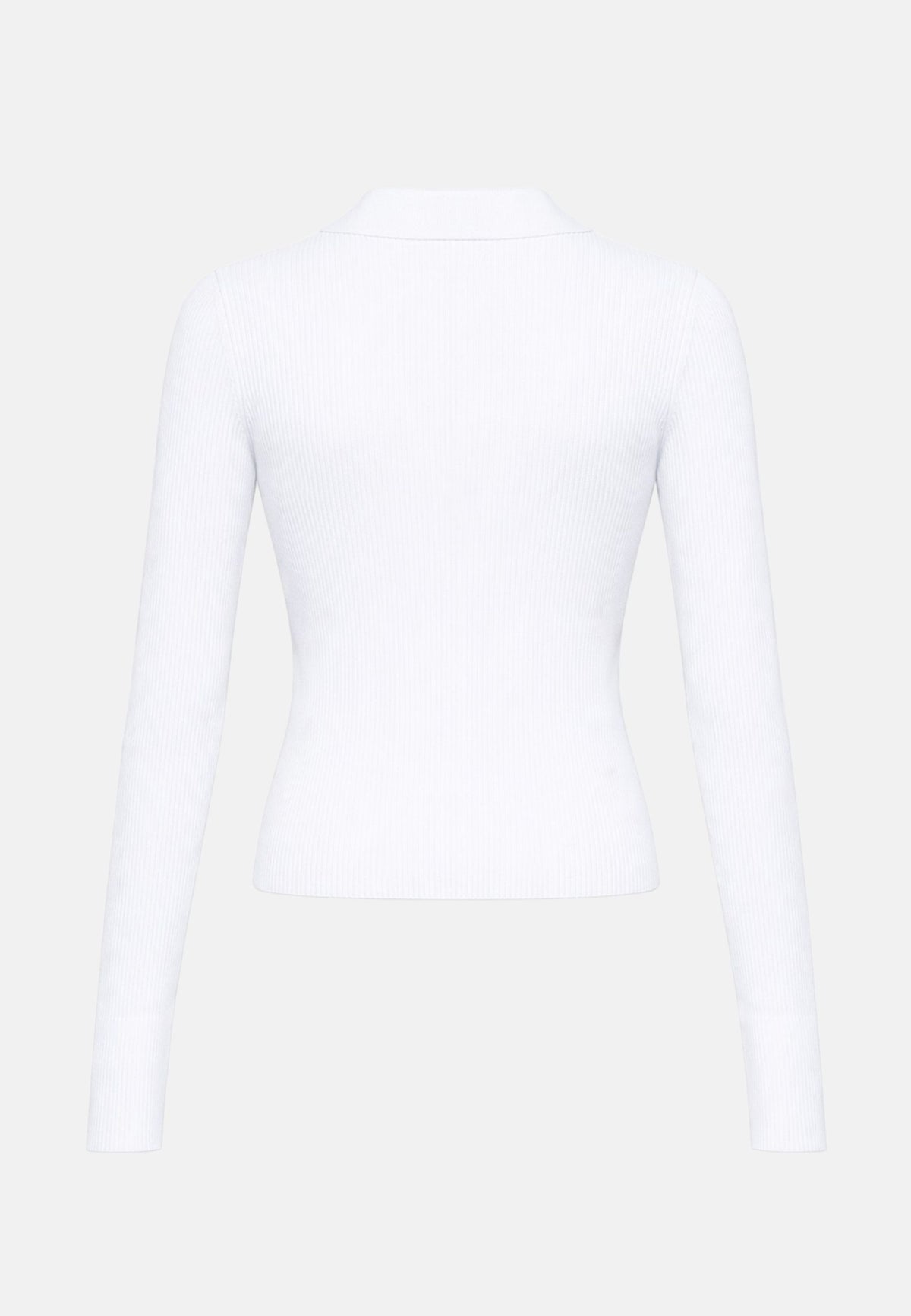 POLO MANICA LUNGA - WHITE