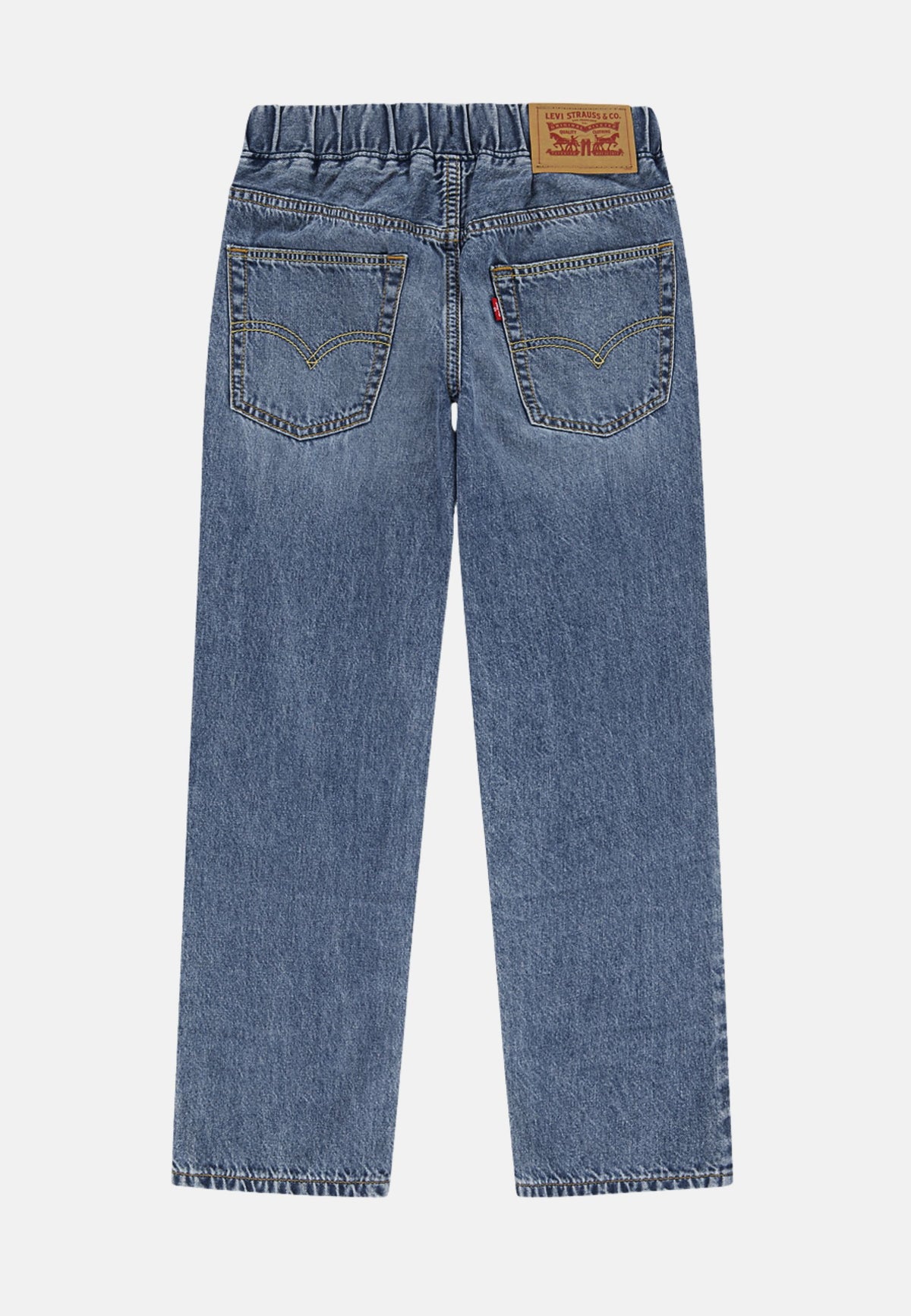 LVB PULL ON STAY LOOSE TAPER - INDIGO CHAMPION