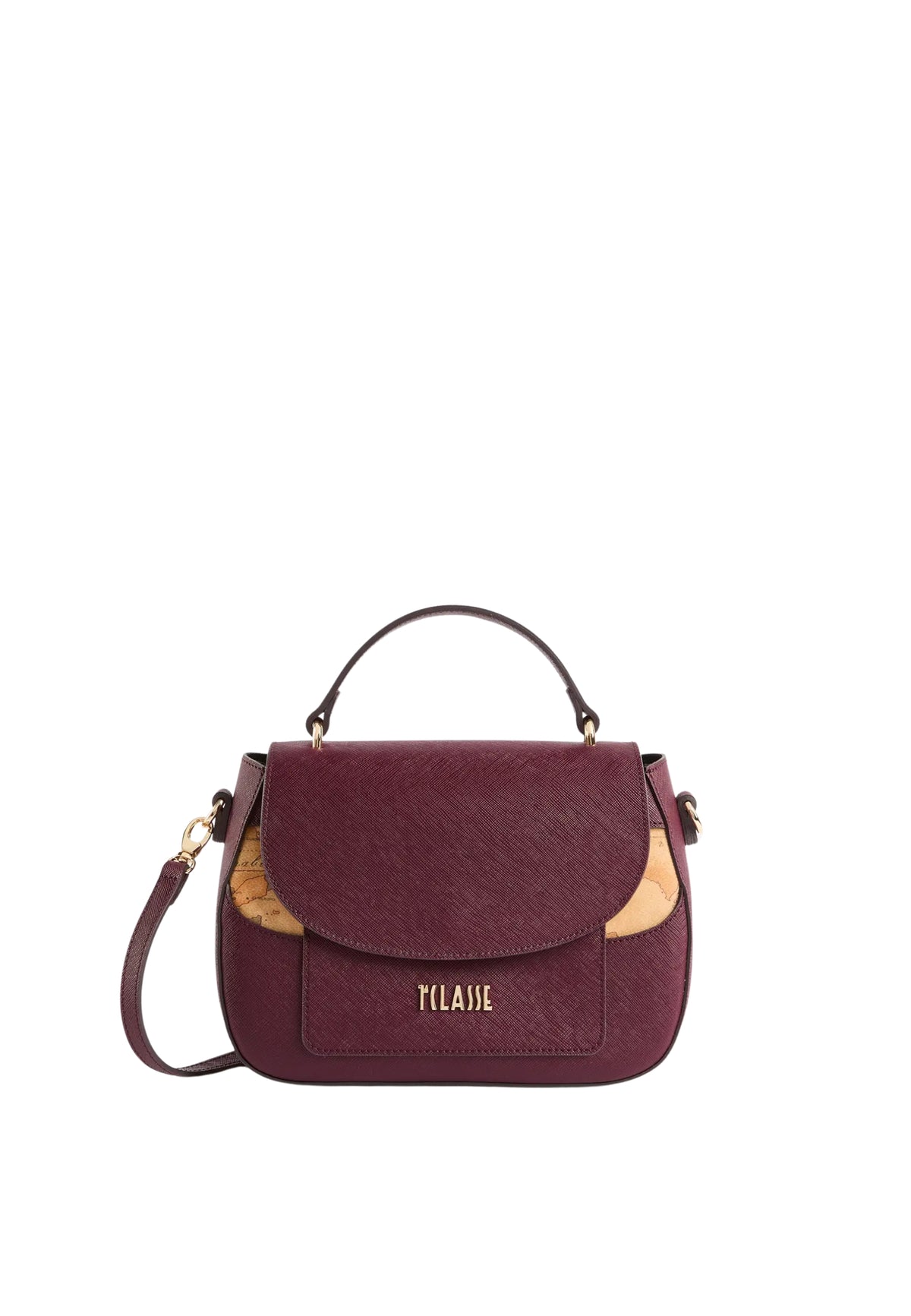 TRACOLLA C/PATTA - BURGUNDY