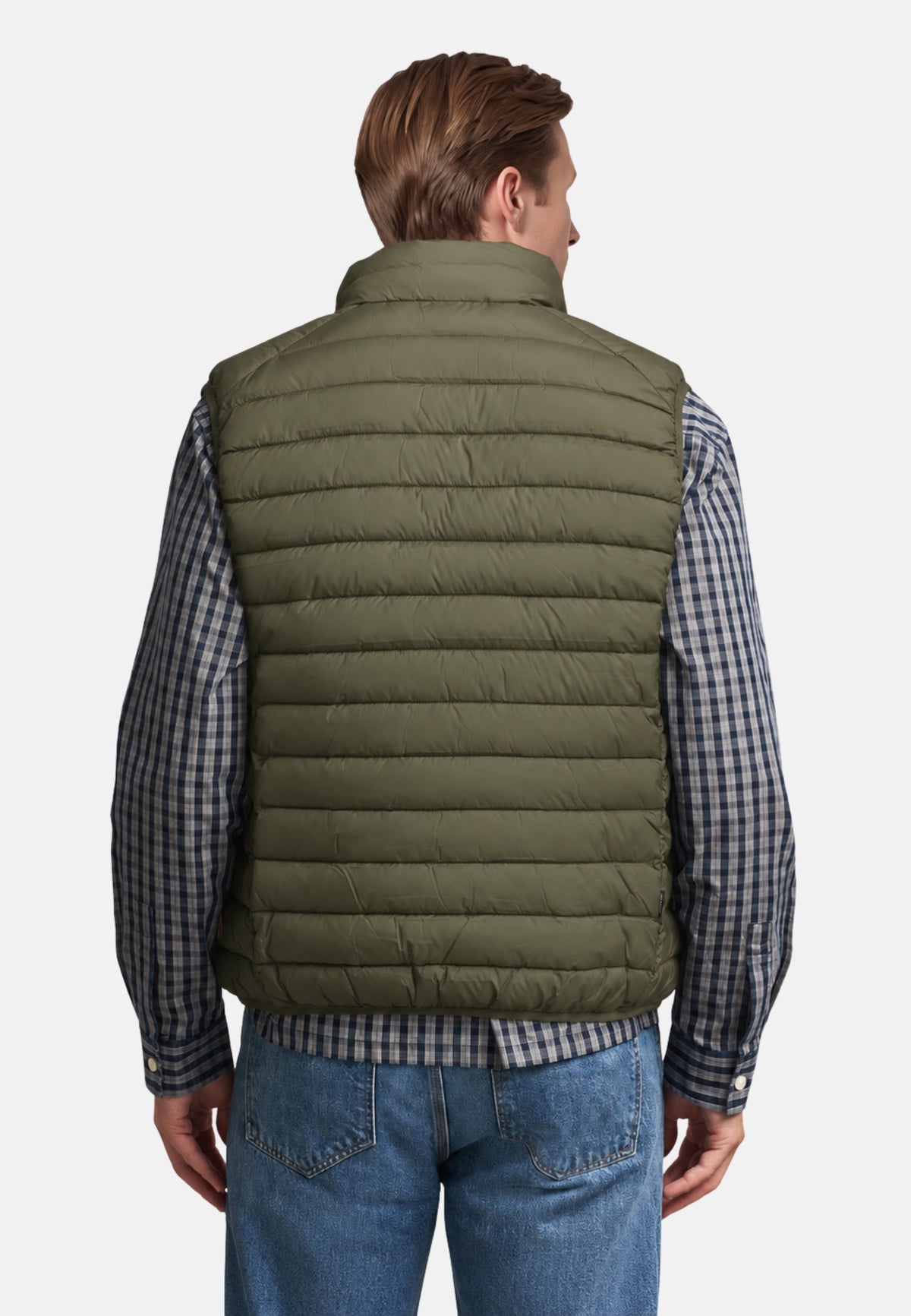 RHUS GILET - SNAKE GREEN