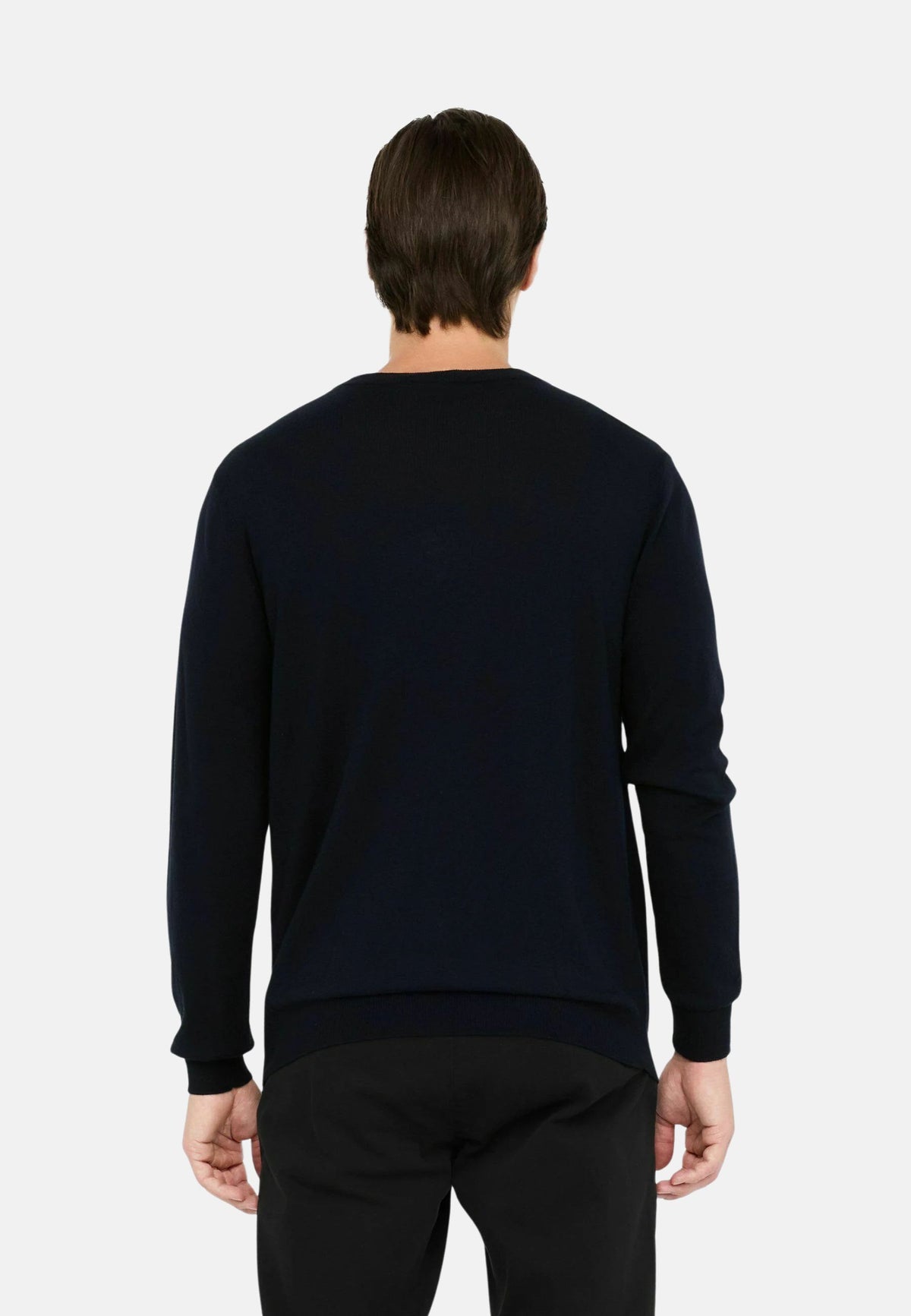 MAGLIA GIROCOTSETA - DARK BLUE
