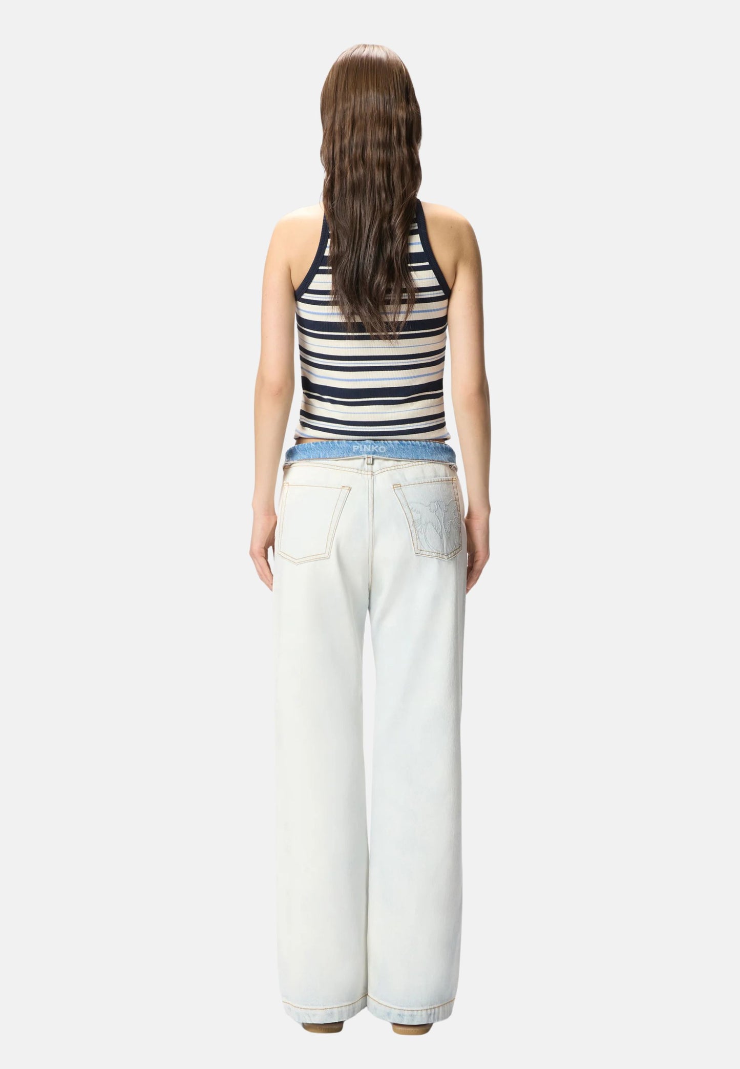 WANDA WAIST DOWN WIDE LEG - LAVAGGIO B