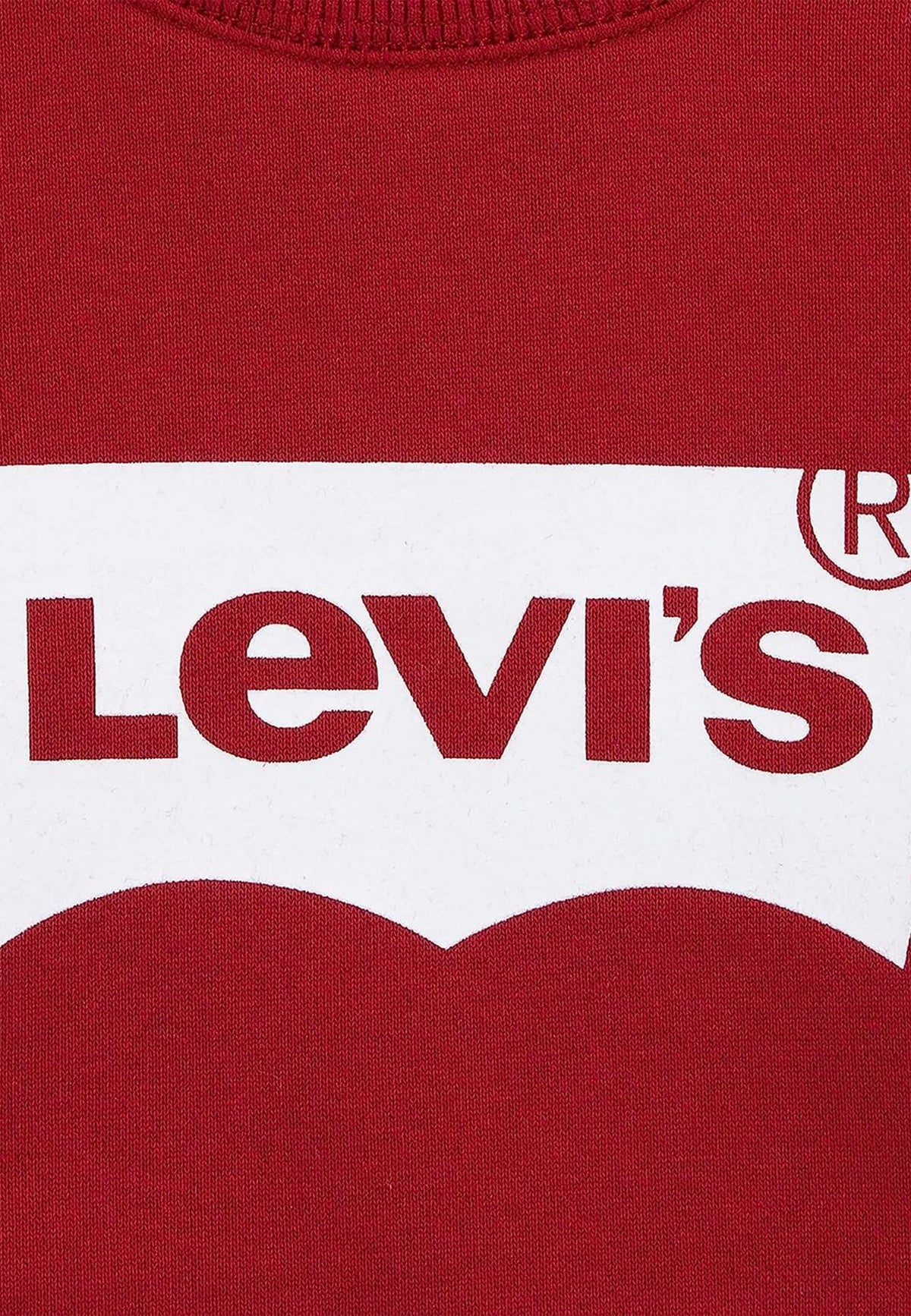 LVB BATWING CREW - RED/WHITE