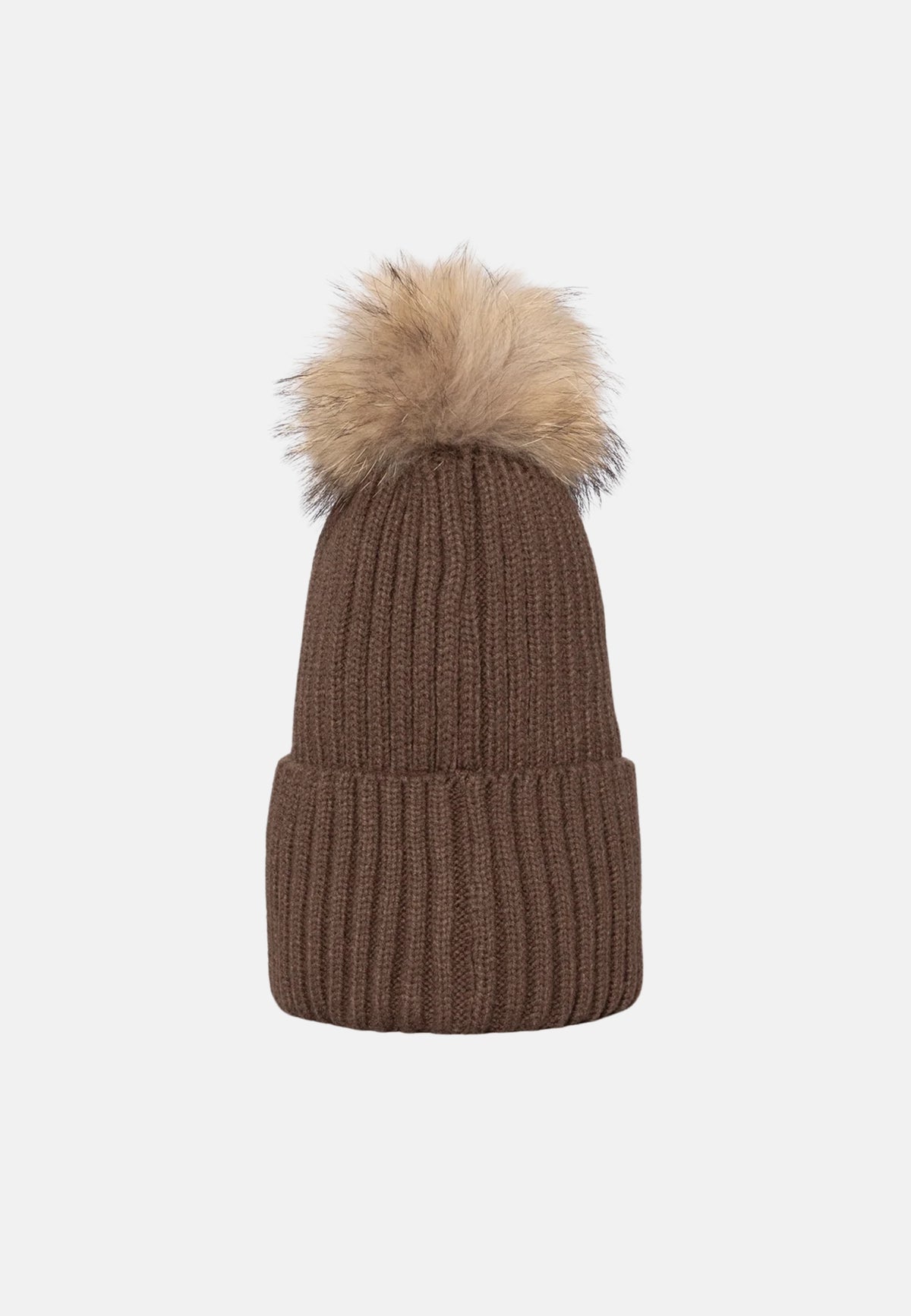 CAPPELLO PON PON - MARRONE
