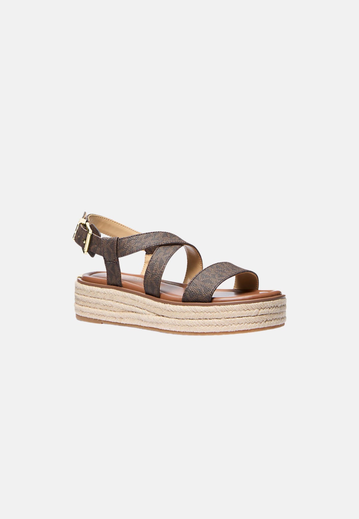 LYNN ESPADRILLE SANDAL - BROWN