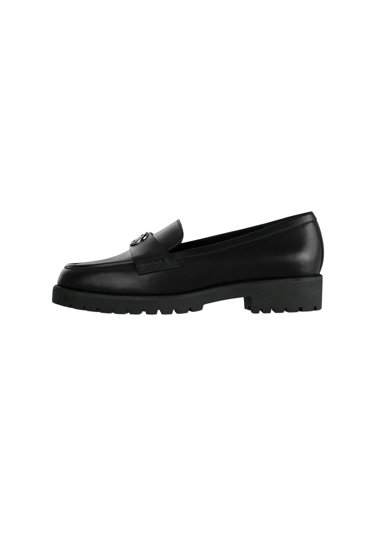 JAELYN LUG LOAFER - BLACK