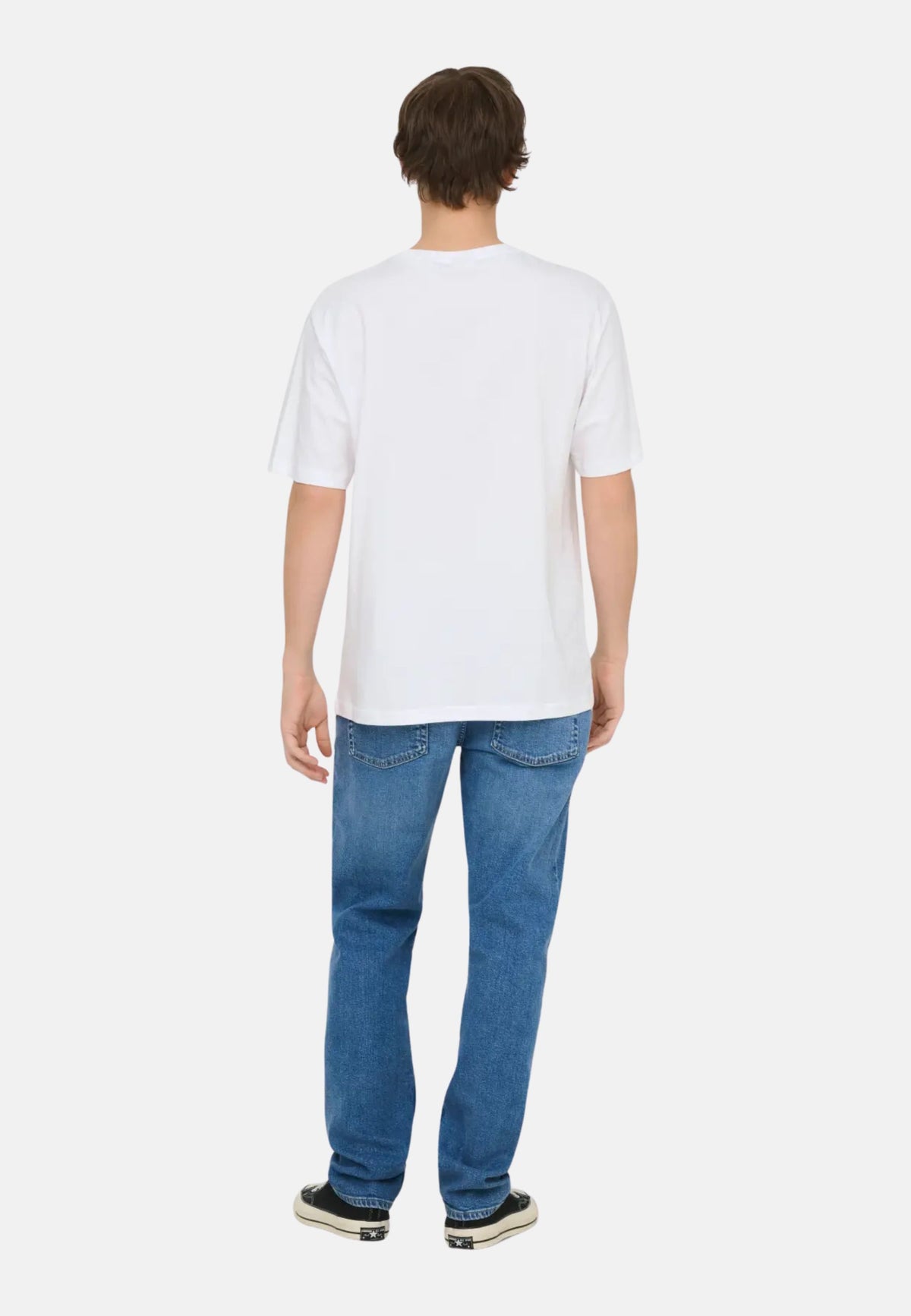 ONSALEX PASSA RLX SS TEE - BRIGHT WHITE/TUTTO PASS