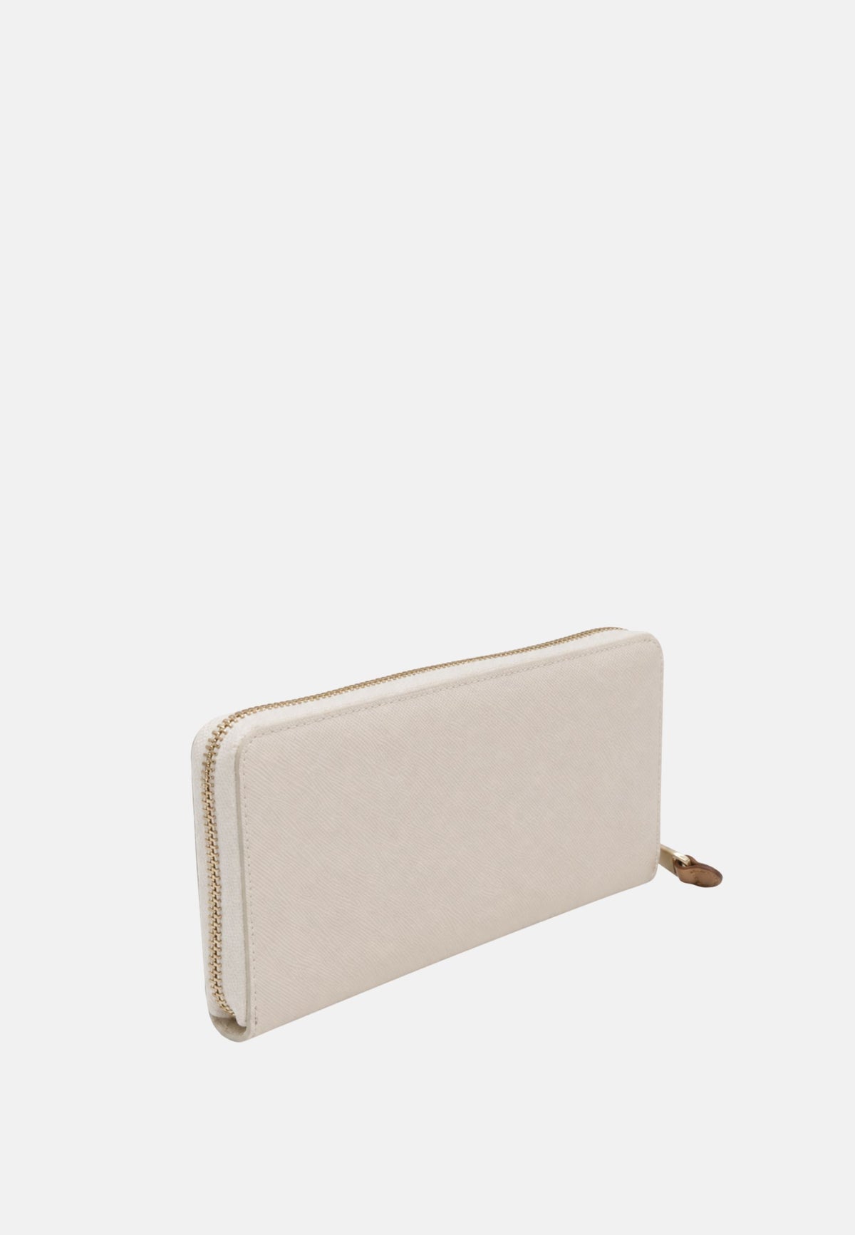 PORTAFOGLIO CON ZIP - IVORY
