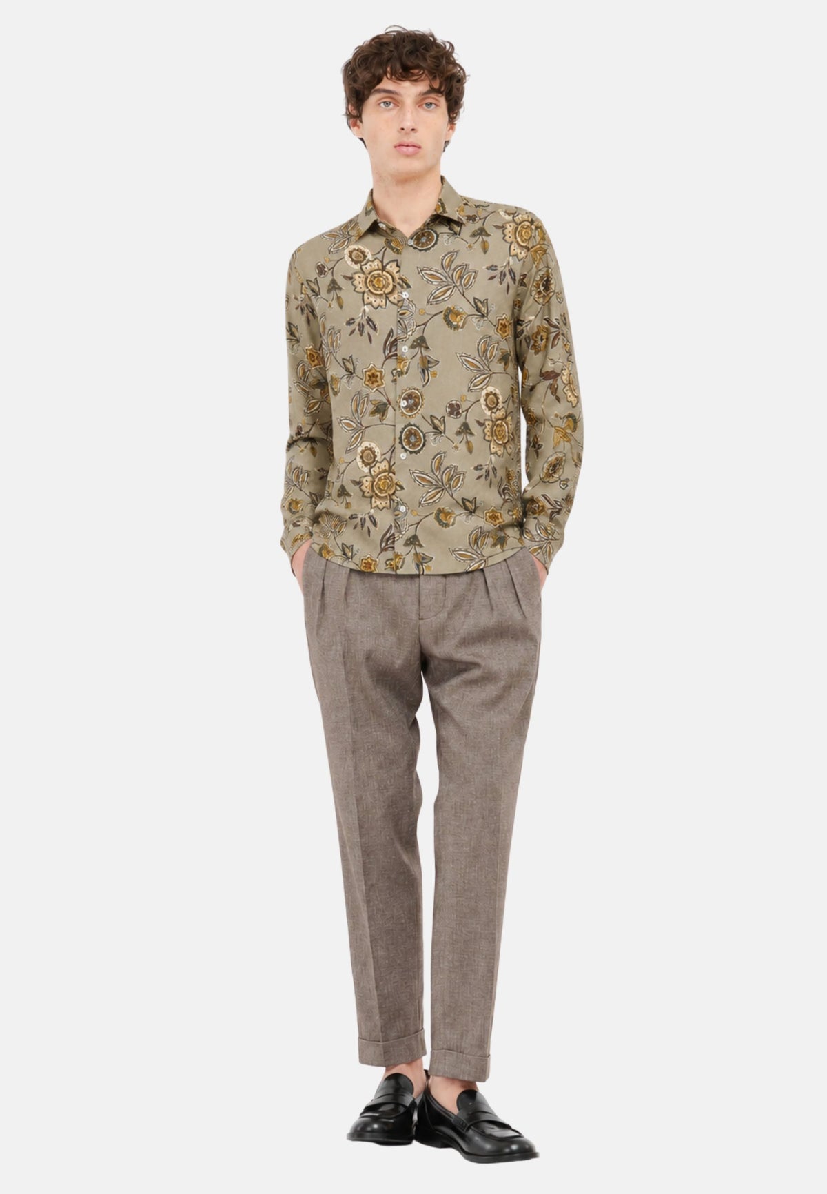CAMICIA - BEIGE MARRONE
