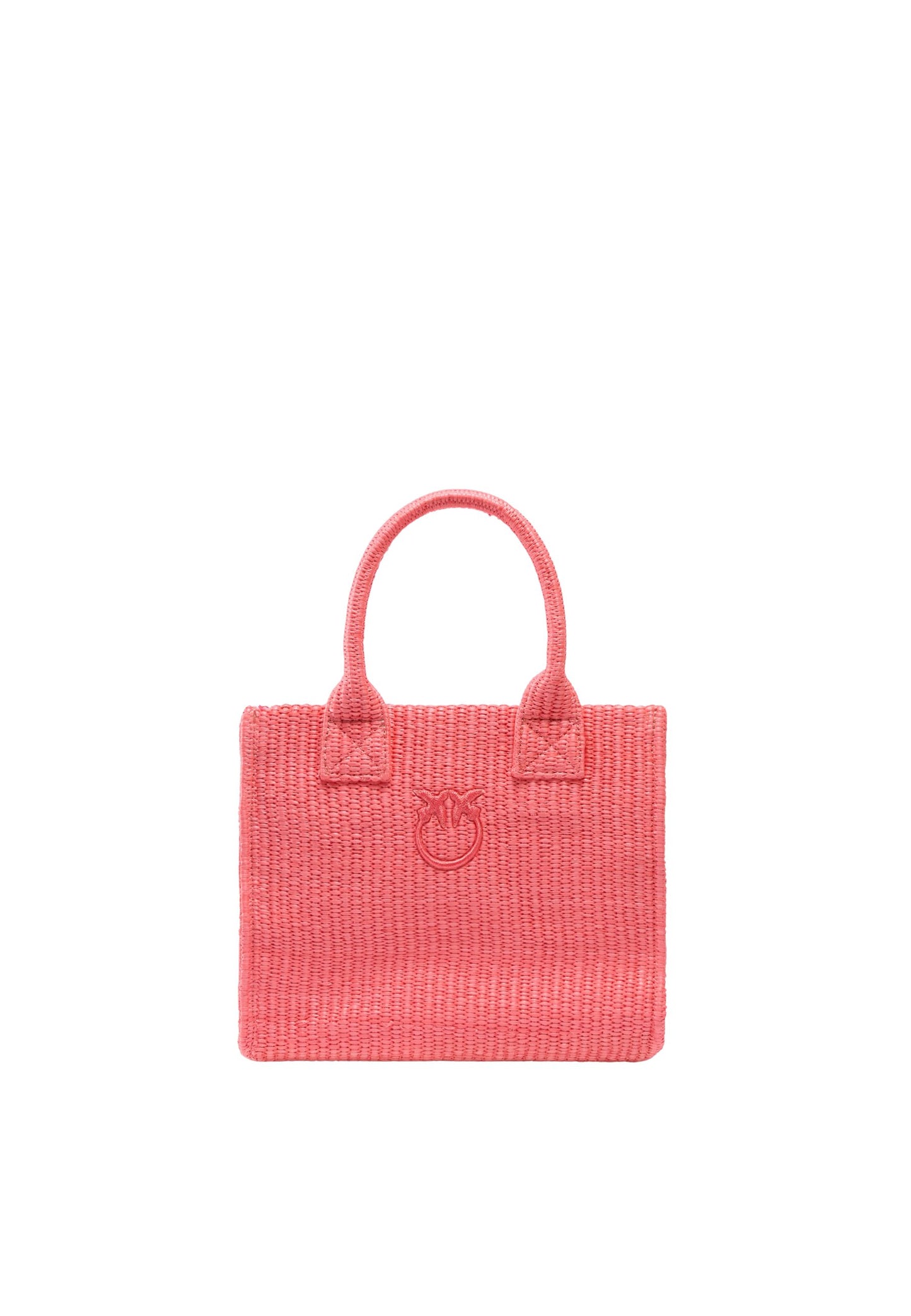BEACH SHOPPER MINI RAFIA - PINK PINKO