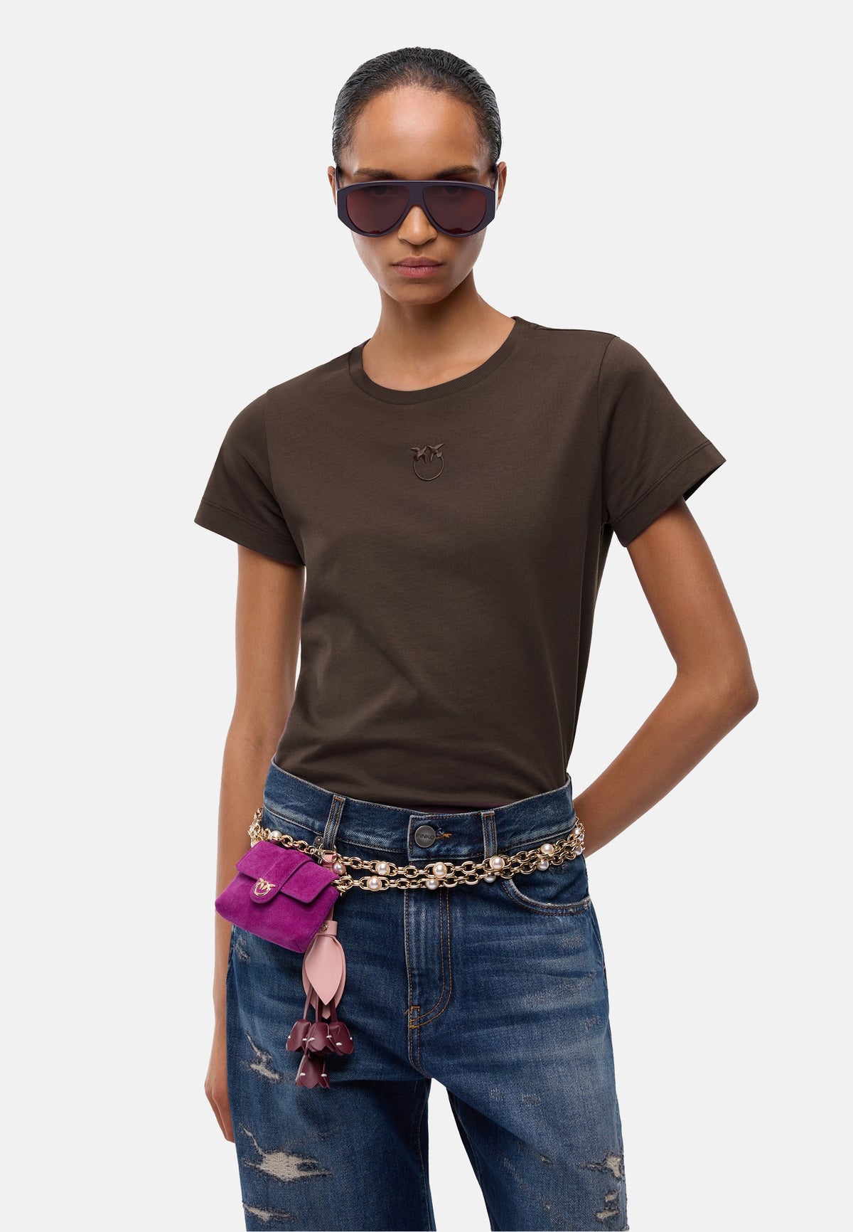 BUSSOLOTTO T-SHIRT - BROWN