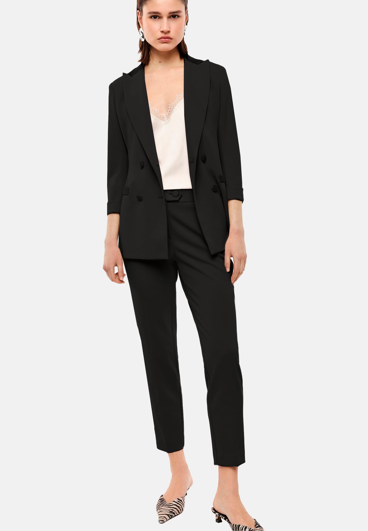 PANTALONE DRITTO - Nero