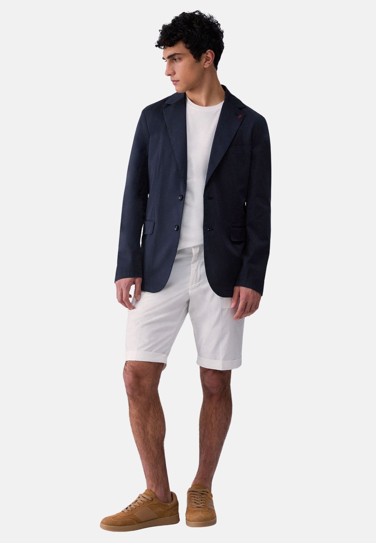 PANTA BERMTELA - WHITE COTT