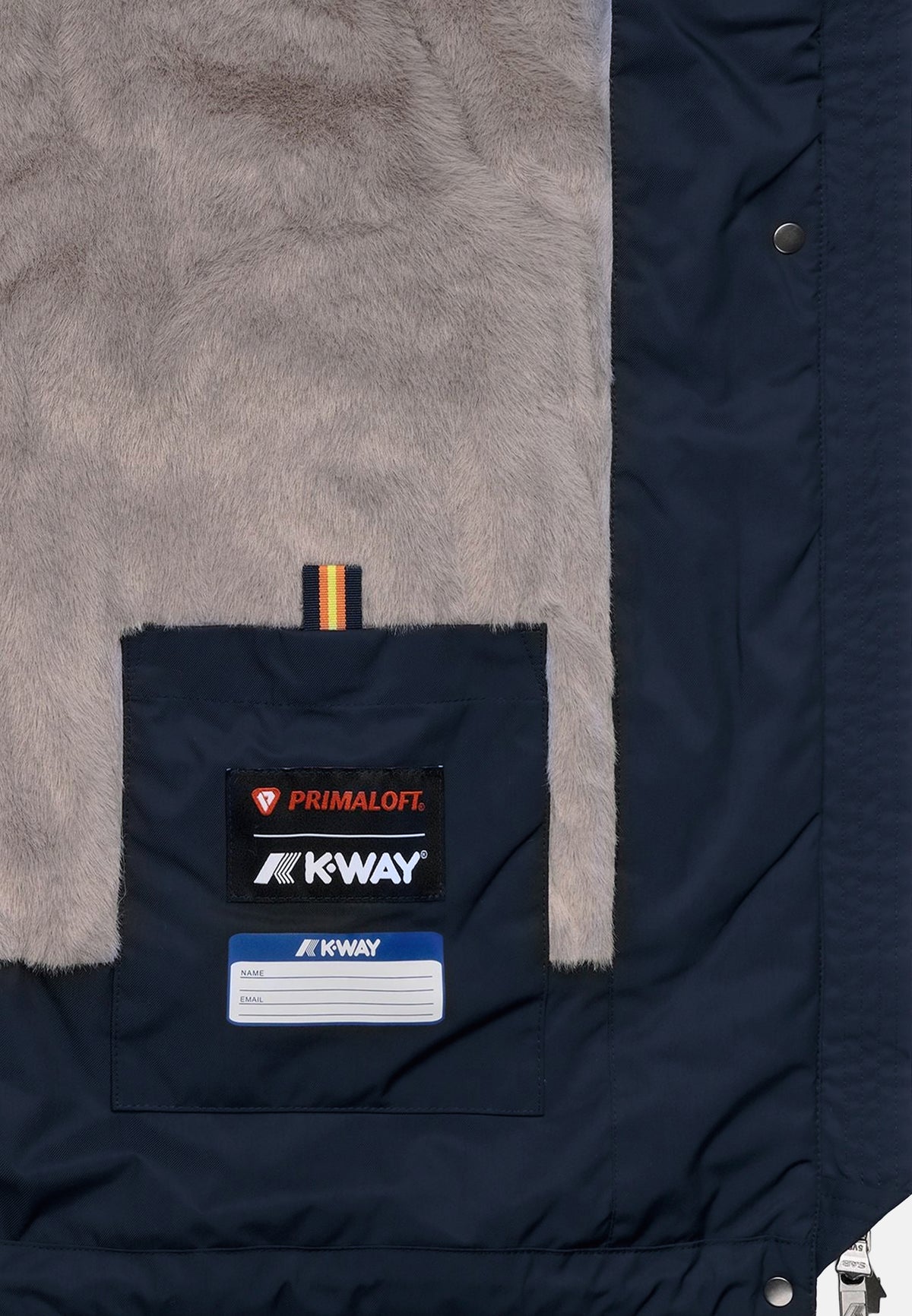 SOPHIE TWILL SOFT BEAVER - BLUE D-GREY WARM