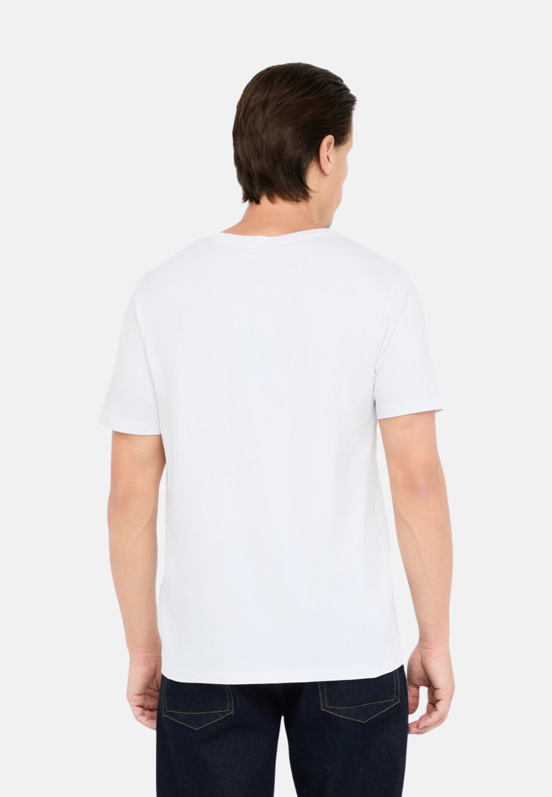 T-SHIRT BASICCONTRA - bianco