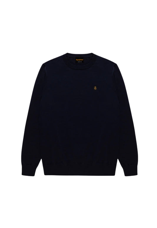 PULLOVER GIROCOLLO - BLUE