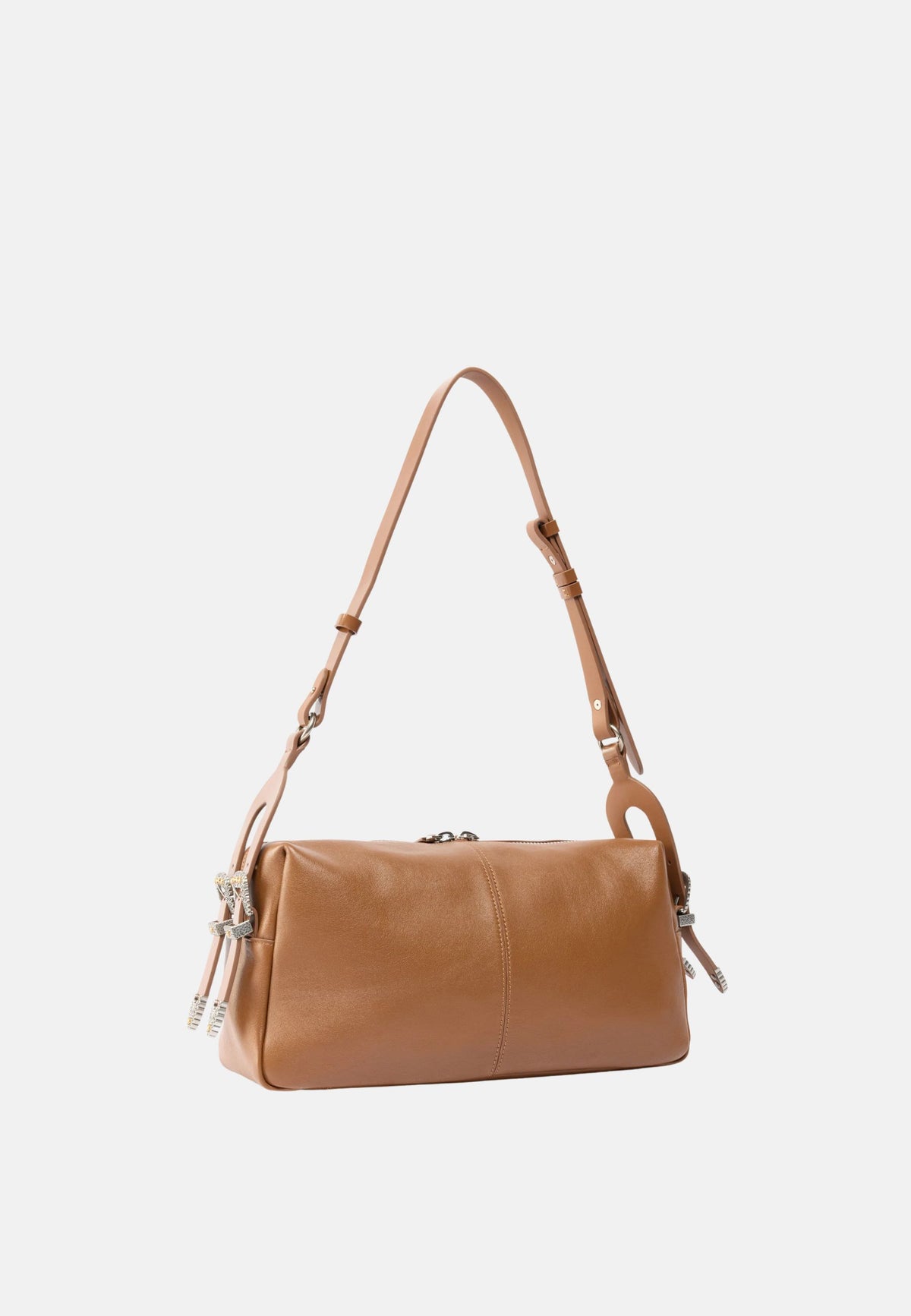 24 CLASSIC VITELLO NEW BIKER - MARRONE