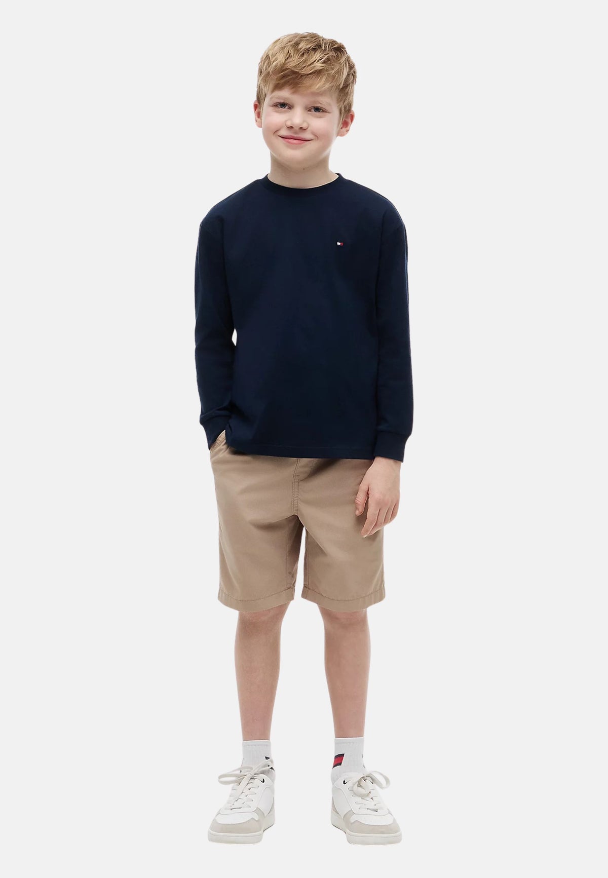 ESSENTIAL T-SHIRT LS - DARK BLUE