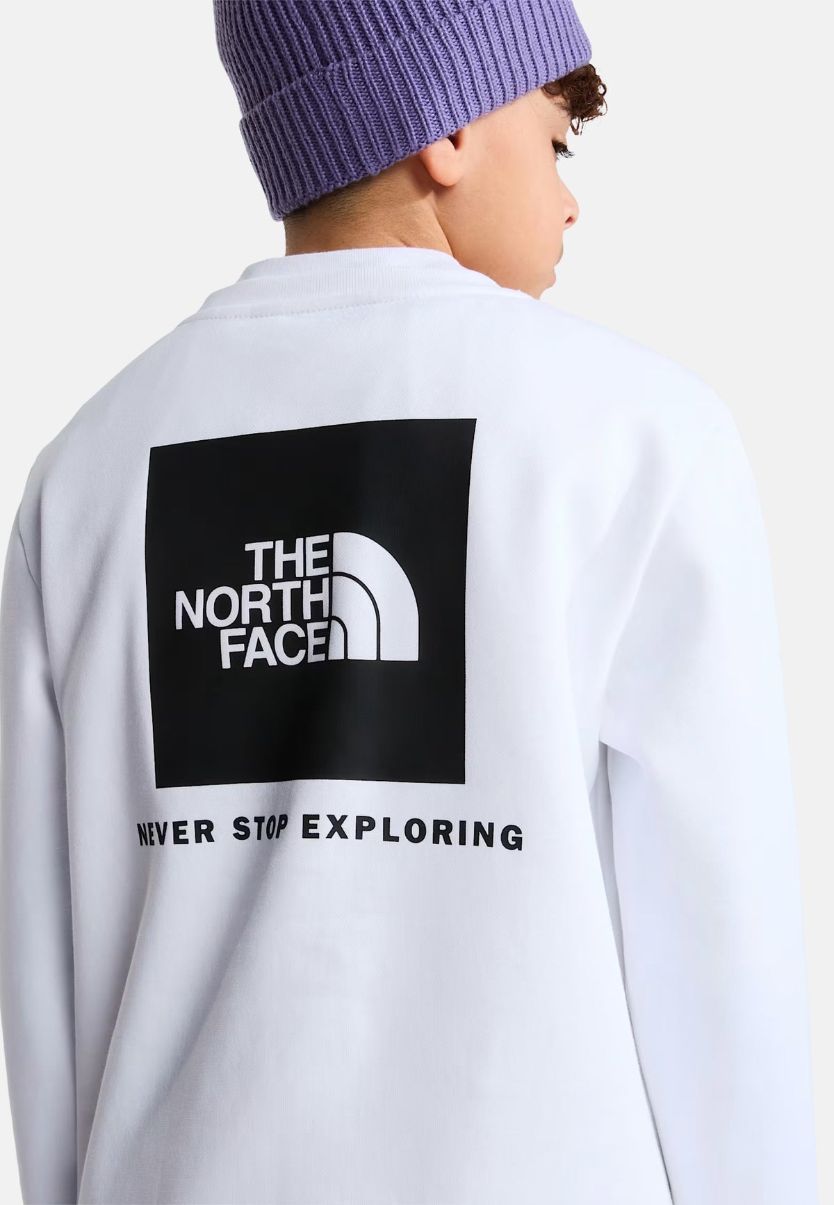 TEEN EVO BOX NSE CREW - TNF WHITE
