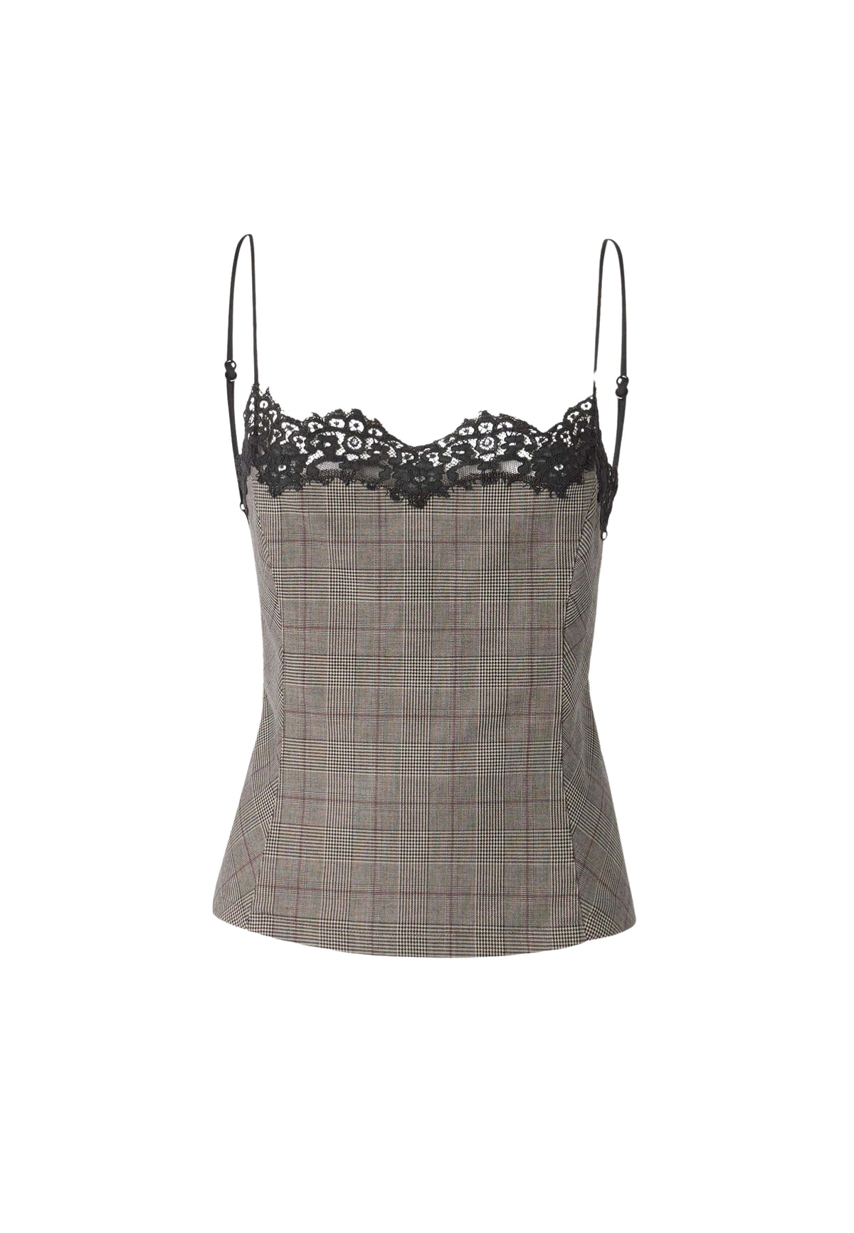 TELIPOGON TOP MISTO LANA TINTO FILO - BEIGE/BORDEAUX