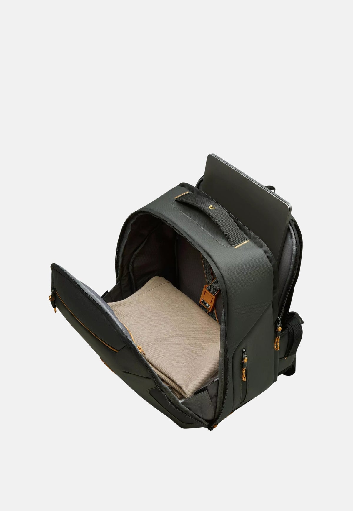 ZAINO UNDERSEAT VUELING/WIZZAIR/RYANAIR 2 COMP - VERDE MILITARE