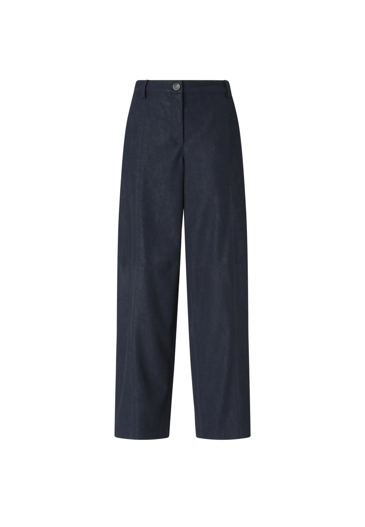 BAROLO PANTALONE EFFETTO NABUK - DARK BLUE