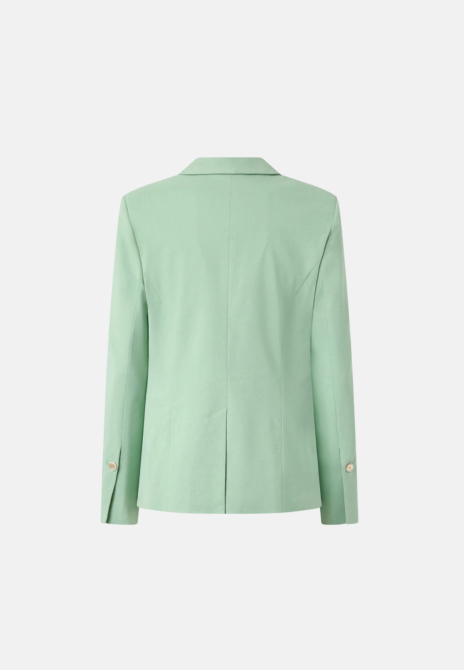 FREDA GIACCA LINO STRETCH - GREEN
