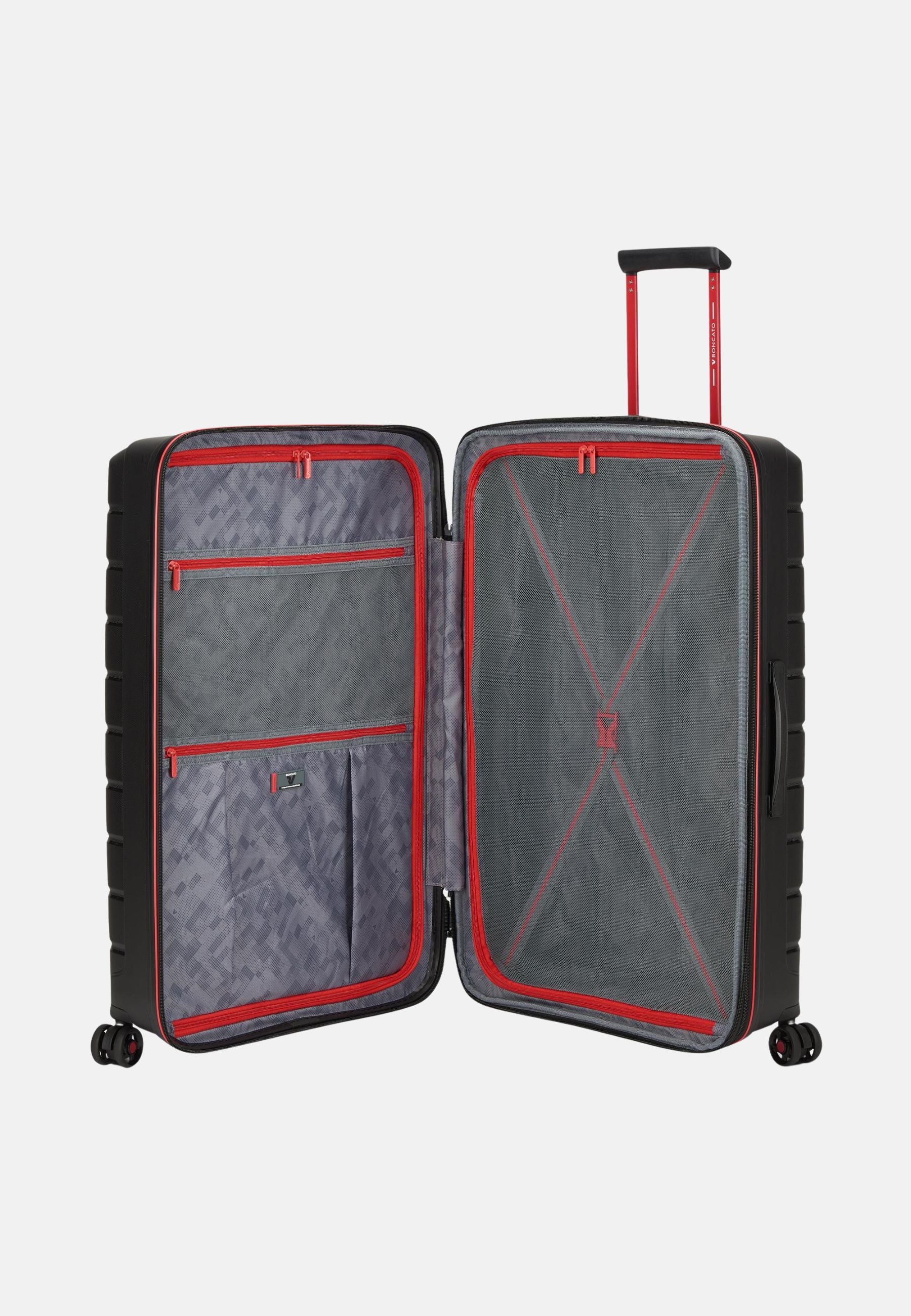 TROLLEY GRANDE B-FLYING 4R 78CM EXP - NERO FUMO
