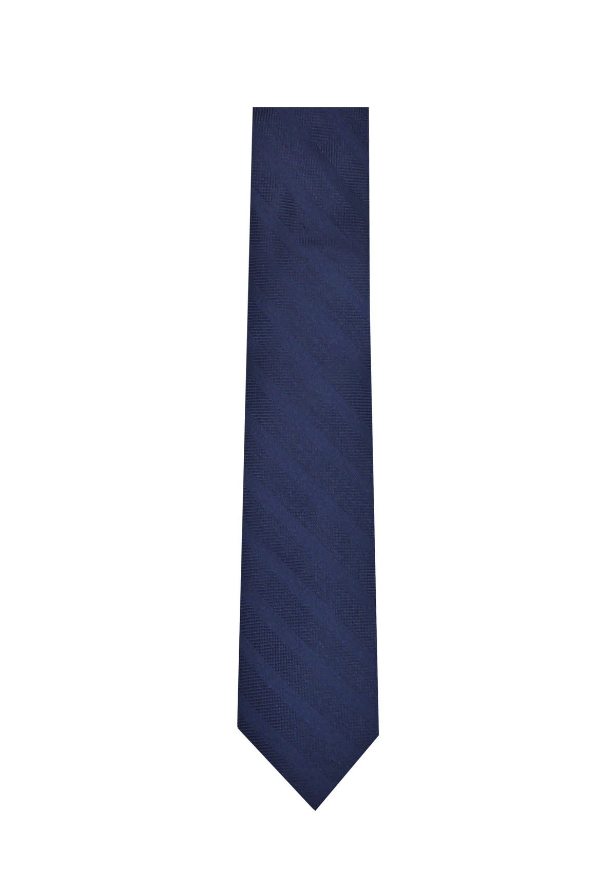 CRAVATTA TONE FAUX UNI - BLUE