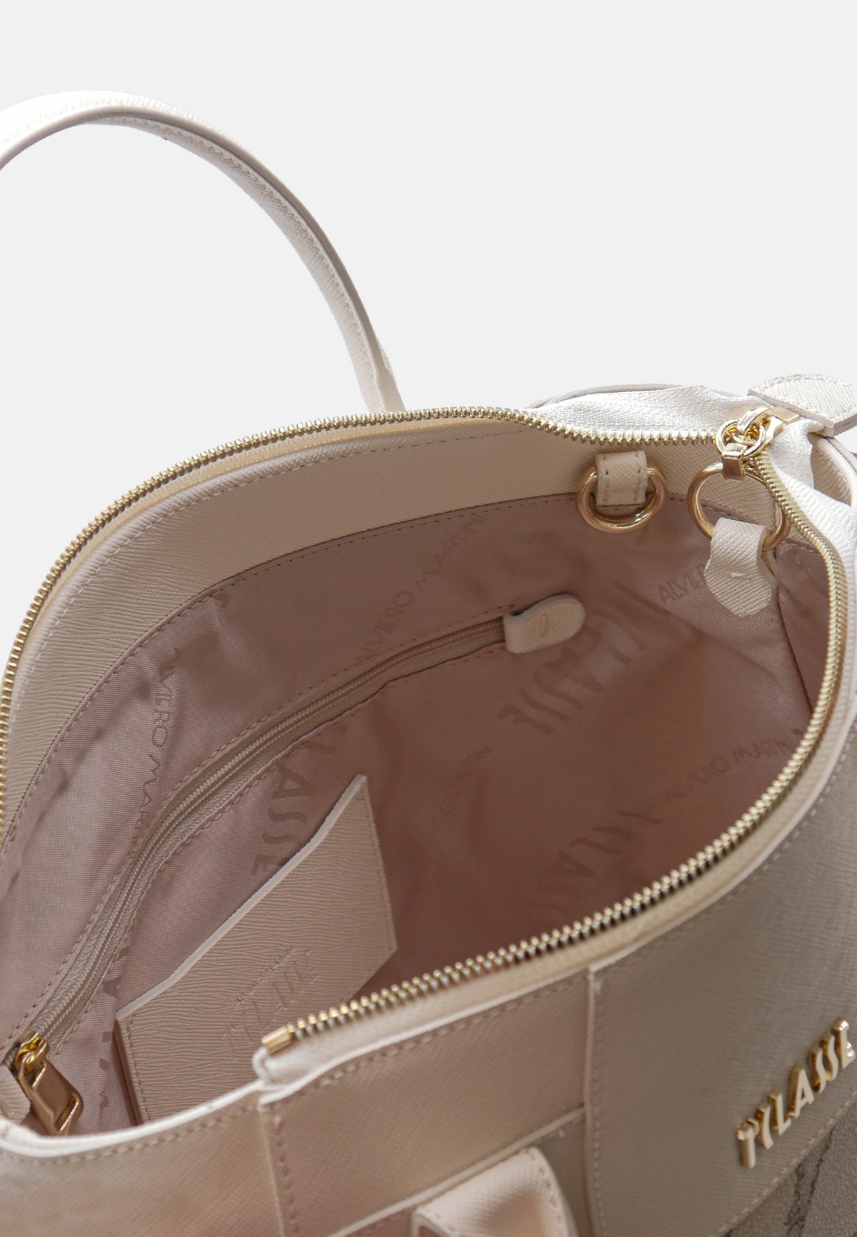 BORSA A MANO C/TRACOLLA - IVORY