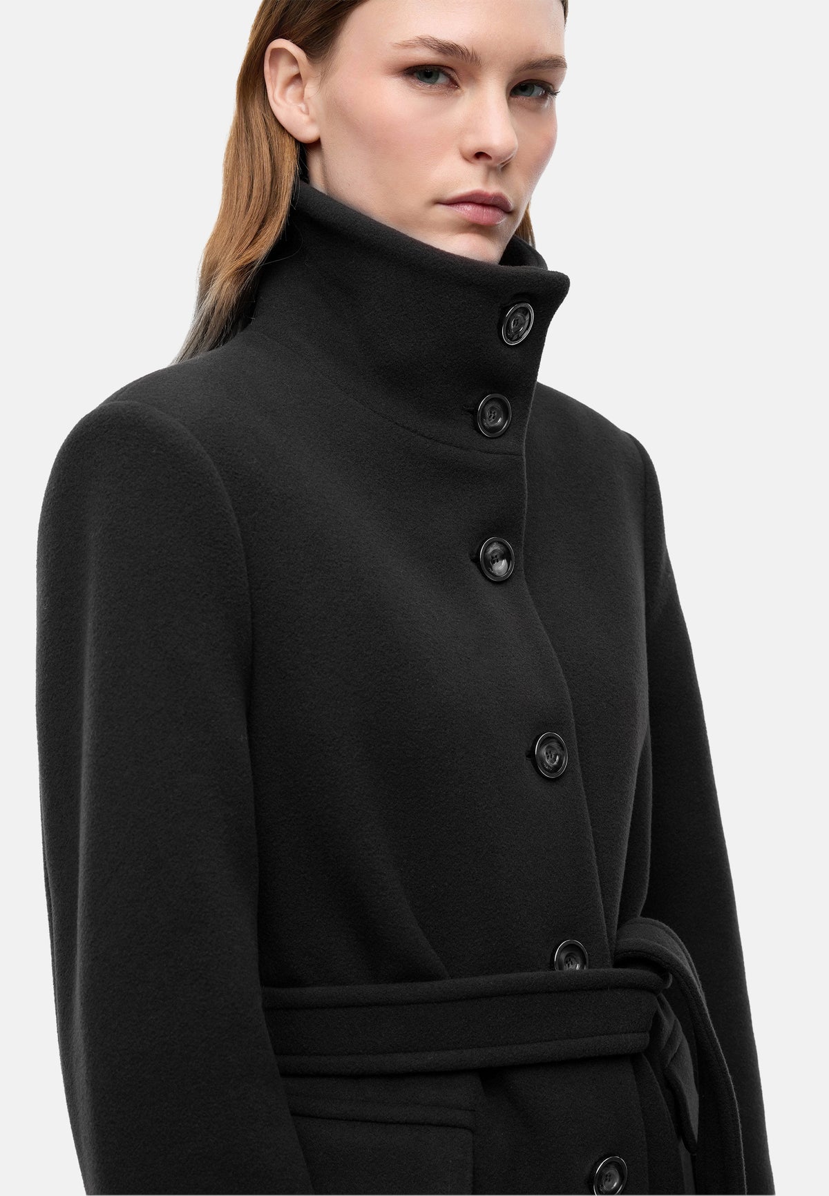 CITISO CAPPOTTO PANNO DOPPIO - BLACK