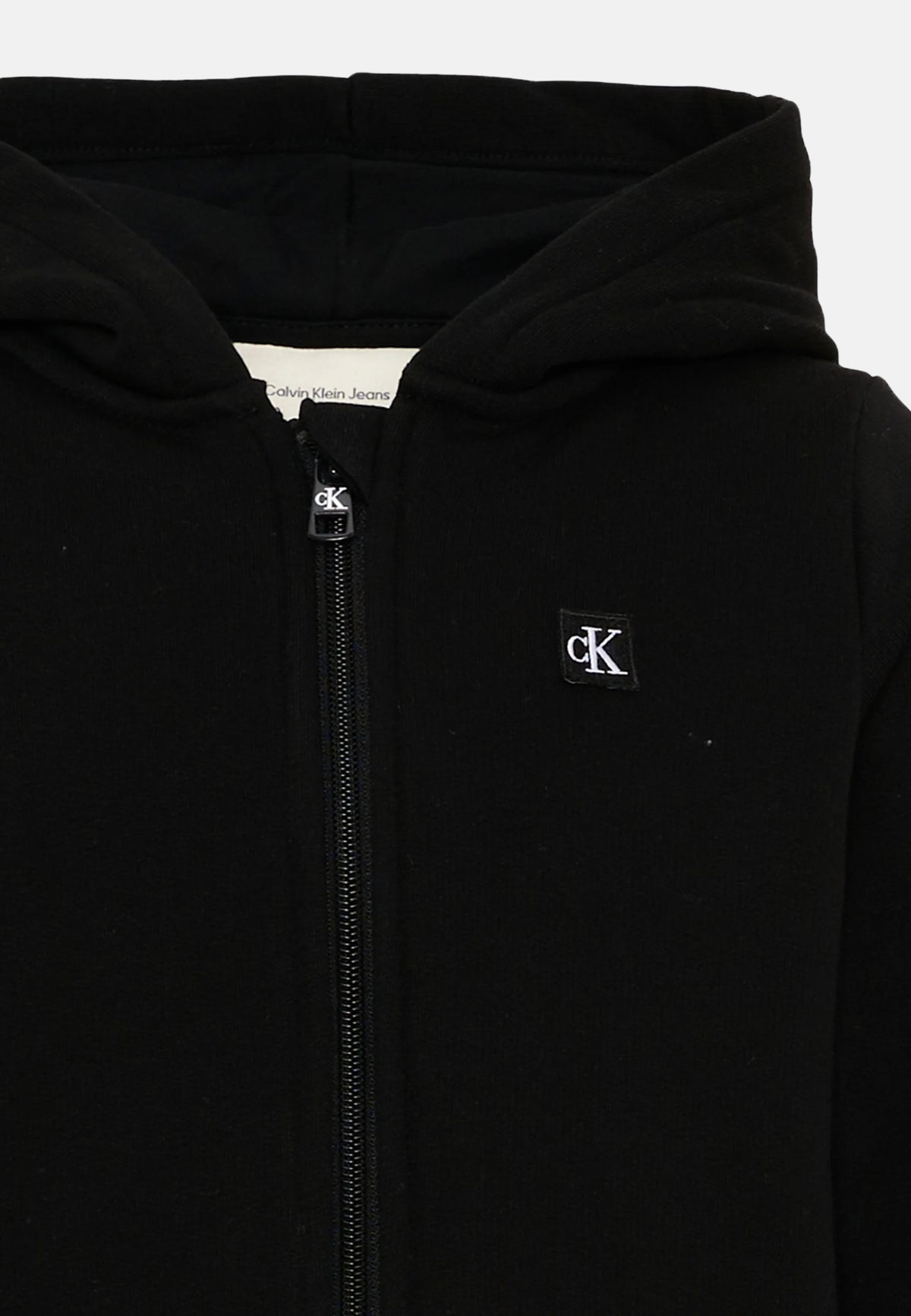 MINI BADGE ZIP THROUGH - PVH BLACK