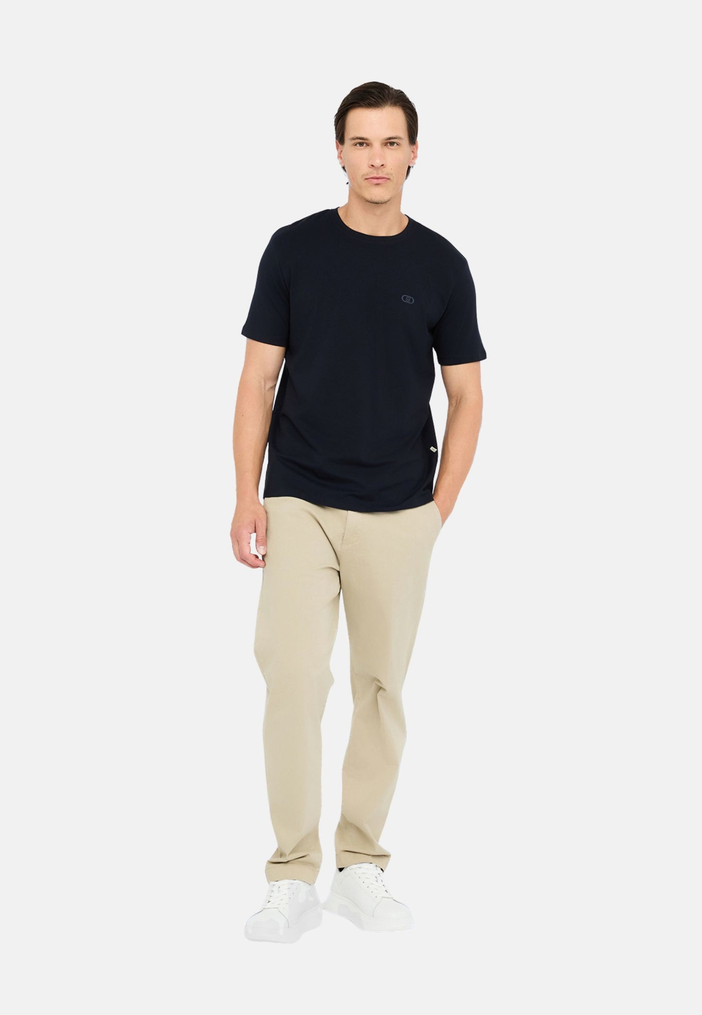 T-SHIRT BASICCONTRA - blu