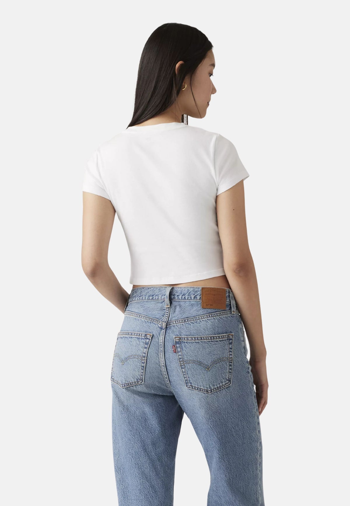 ESSENTIAL SPORTY TEE - BIANCO