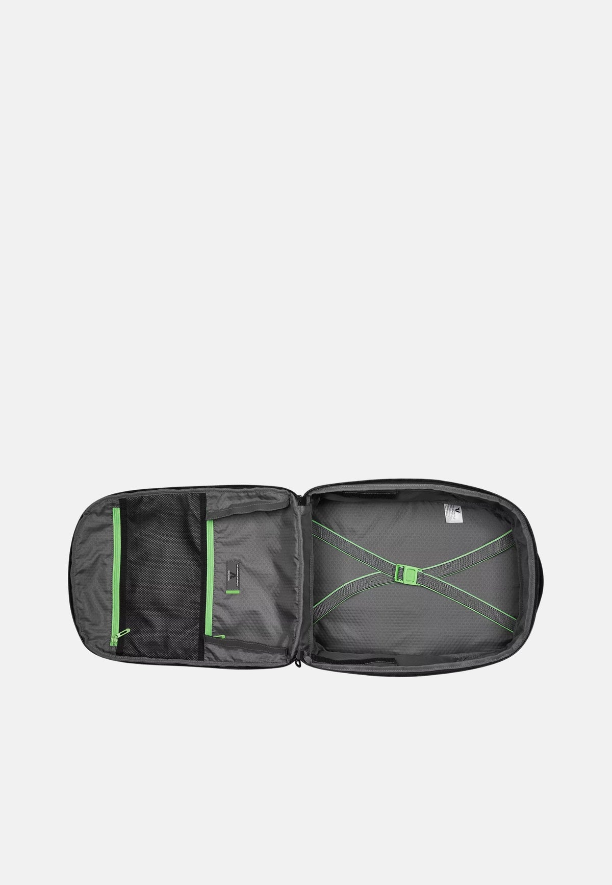 ZAINO UNDERSEAT VUELING/WIZZAIR/RYANAIR 2 COMP - nero