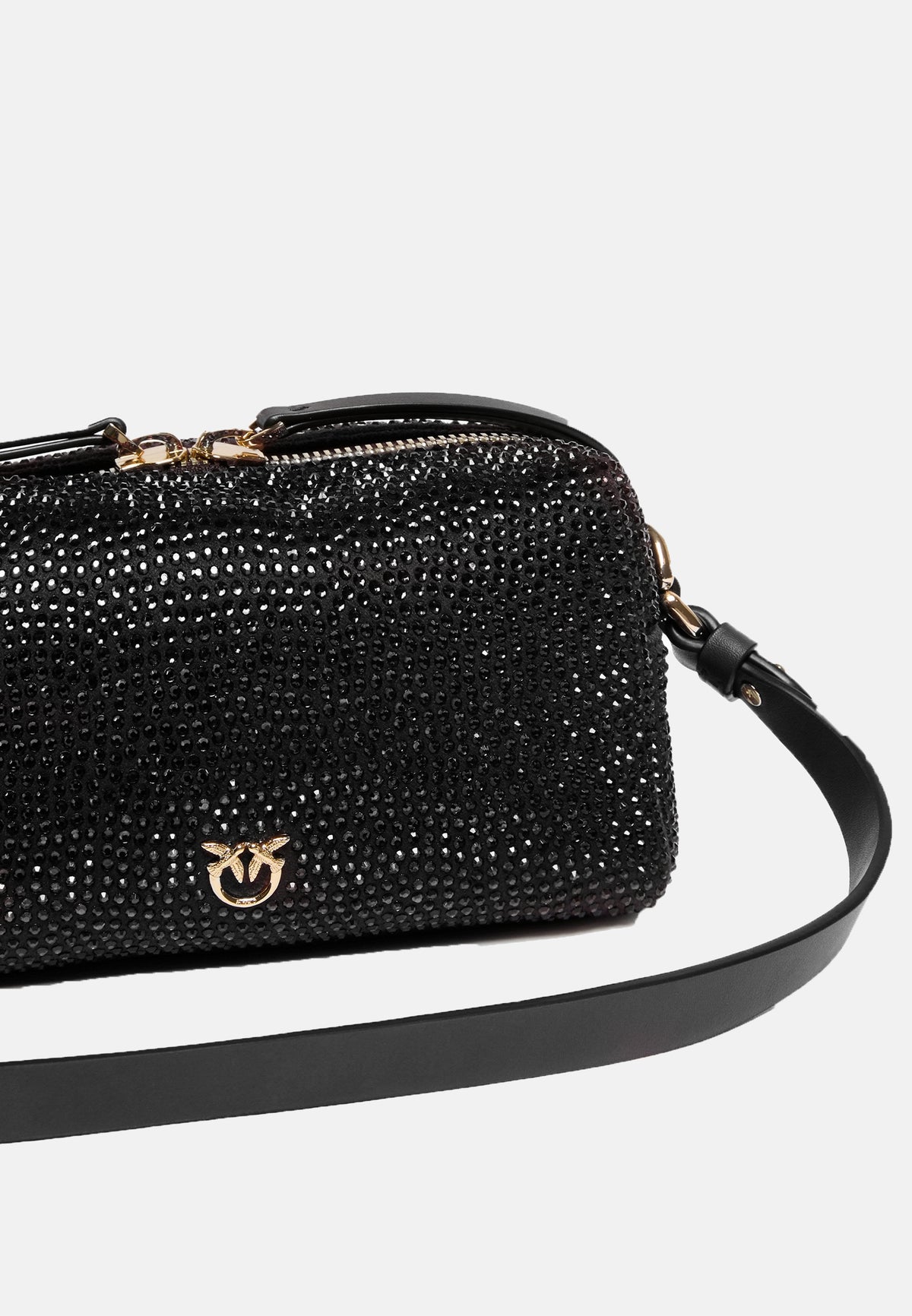 BAULETTO TRITTICO MINI FULL STRASS - BLACK