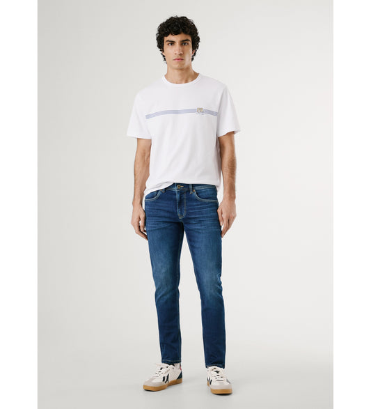 SLIM GYMDIGO JEANS TRACK L32 - DENIM