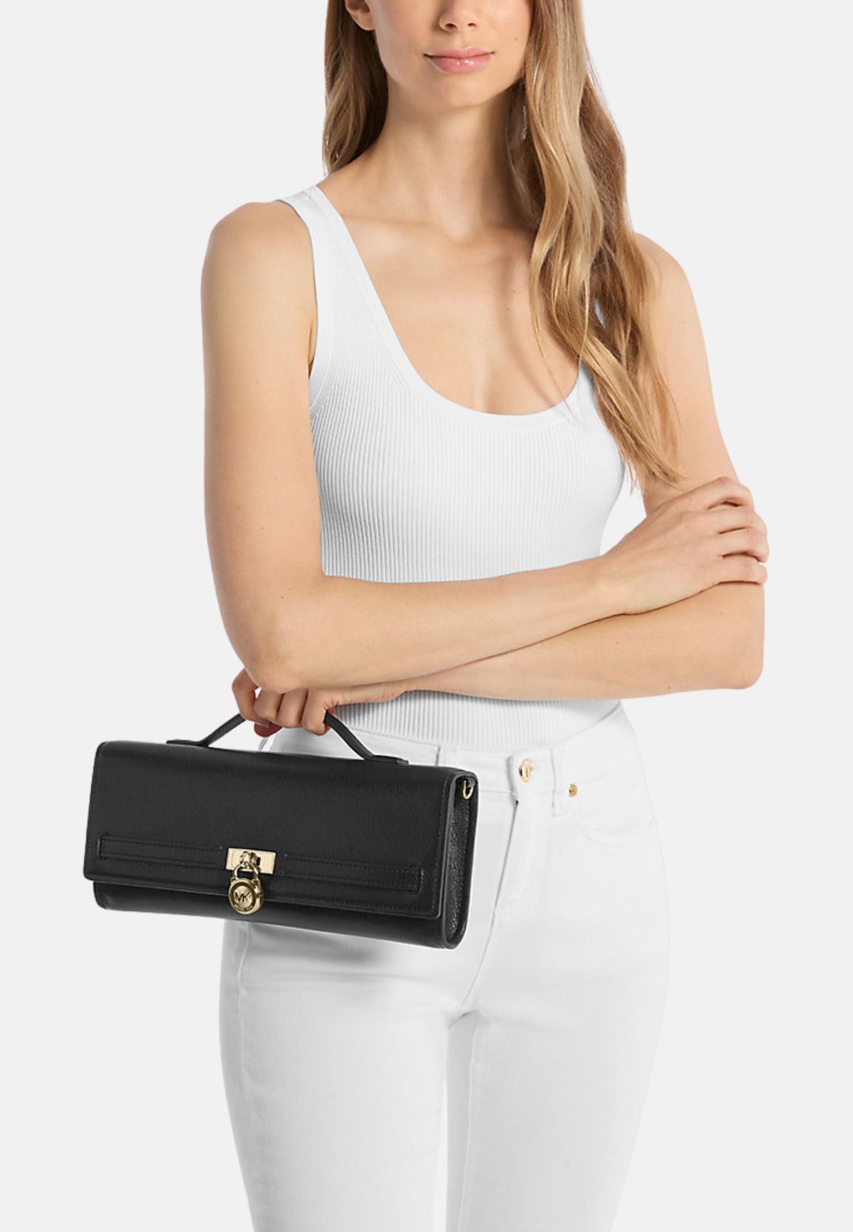 HAMILTON MODERNE HANDBAG - BLACK