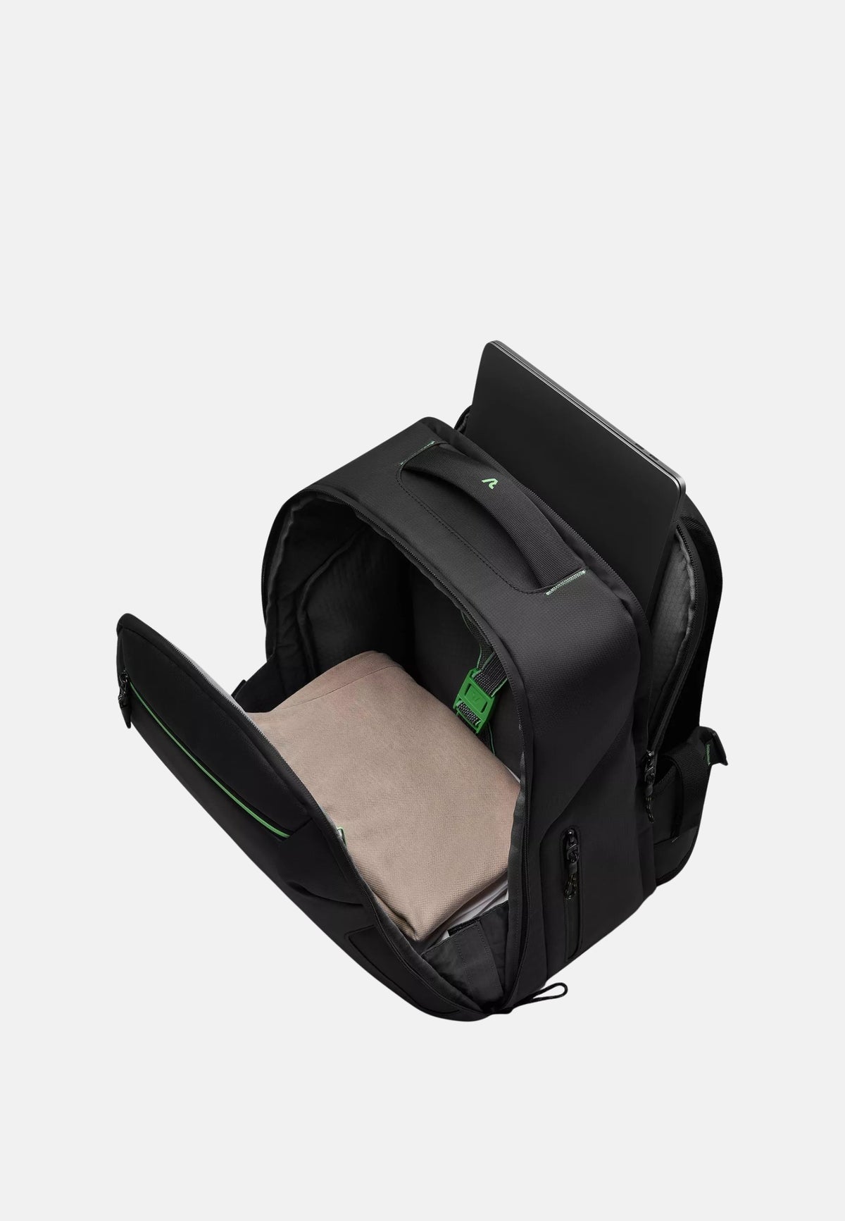 ZAINO UNDERSEAT VUELING/WIZZAIR/RYANAIR 2 COMP - nero