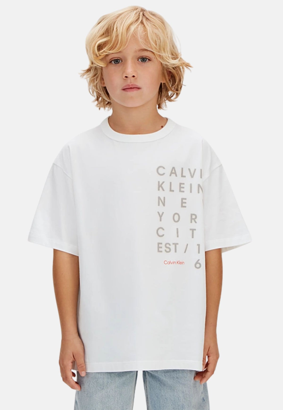 SQUARE LOGO T-SHIRT - WHITE
