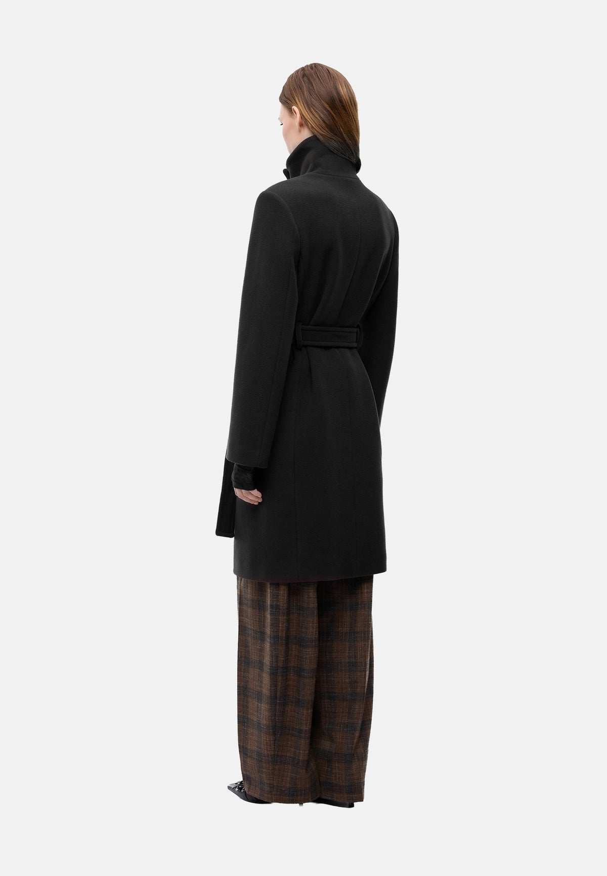 CITISO CAPPOTTO PANNO DOPPIO - BLACK