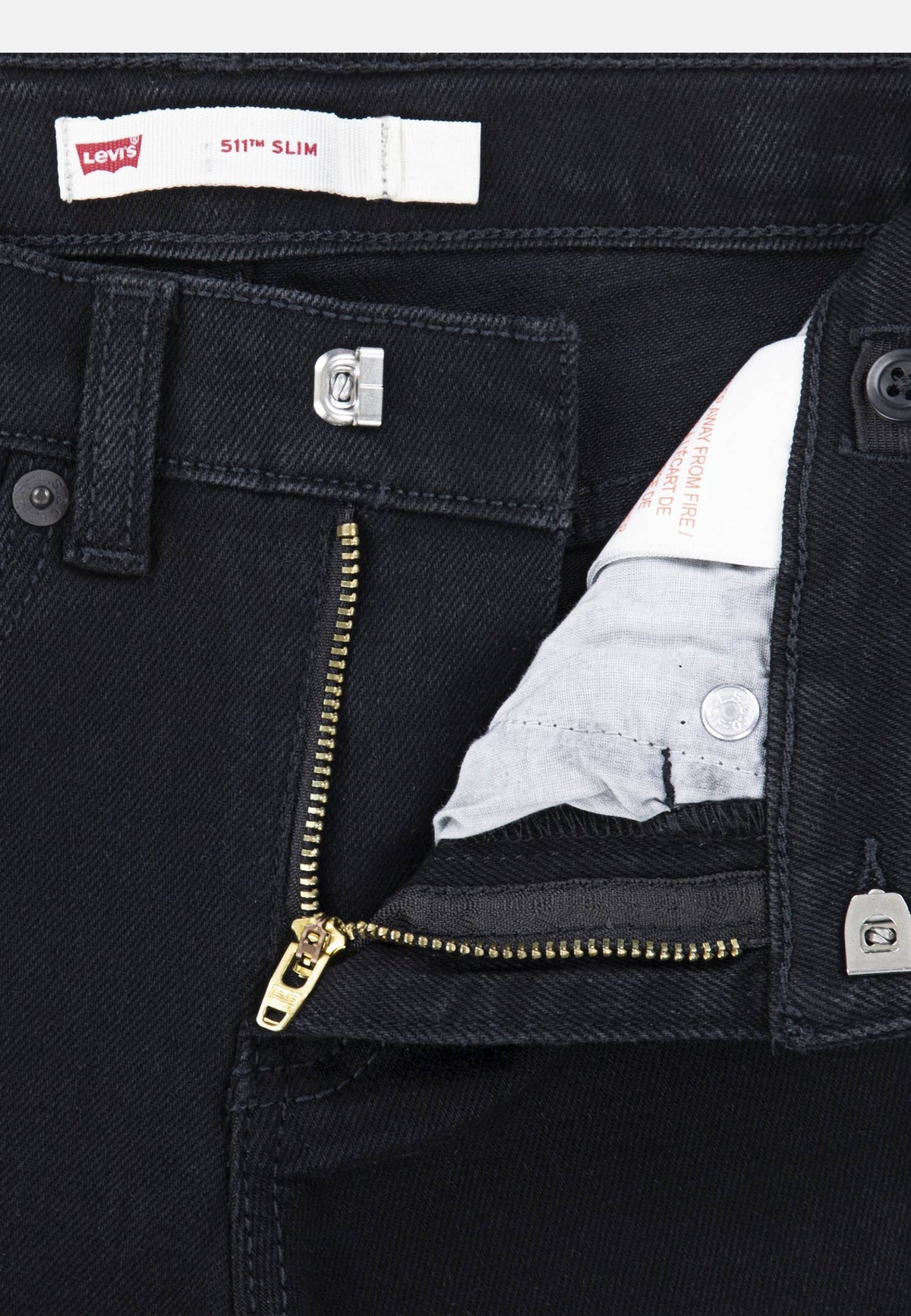 LVB 511 SLIM NON PERFORMANCE - BLACK STRETCH