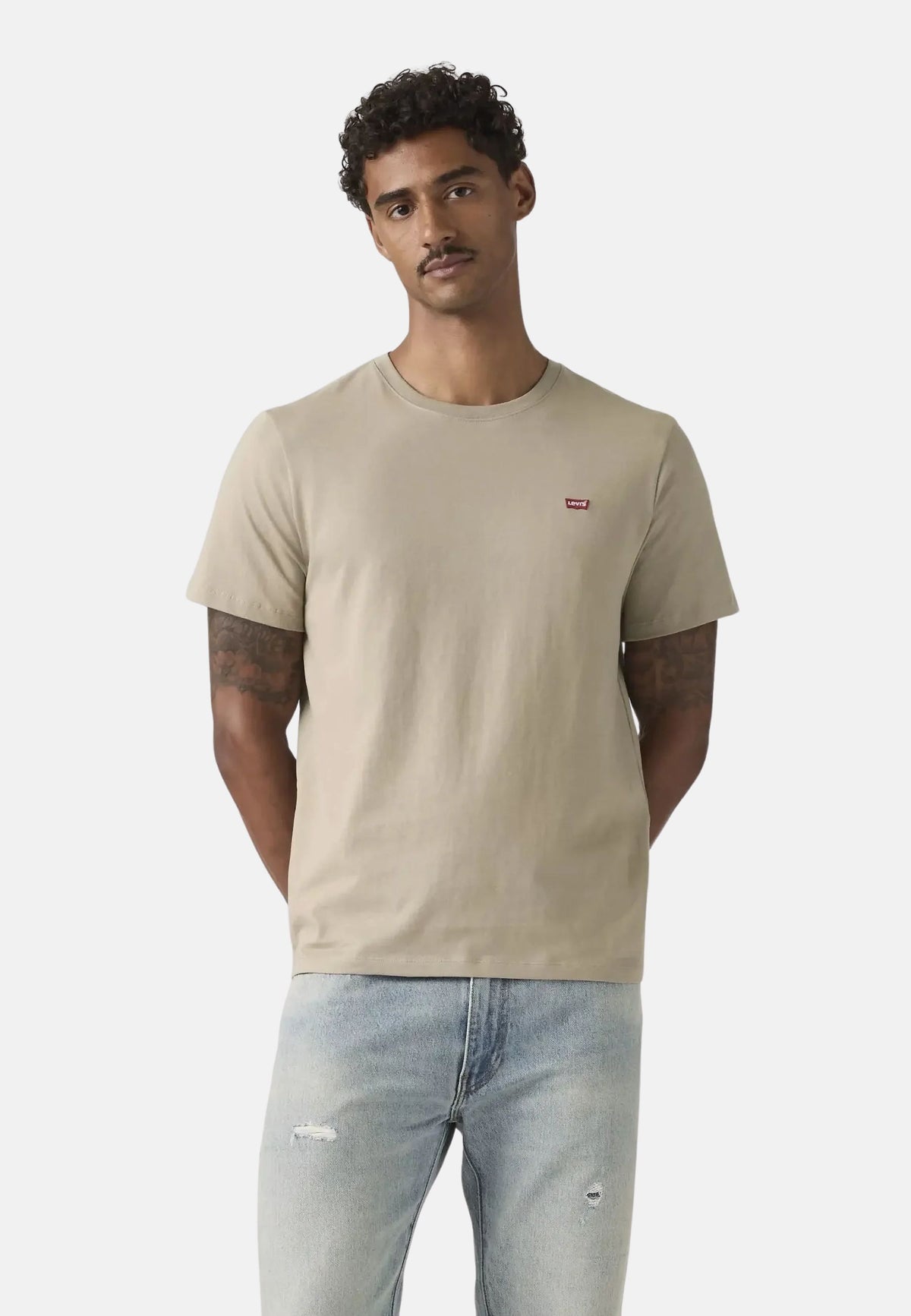 SS ORIGINAL HM TEE - BEIGE